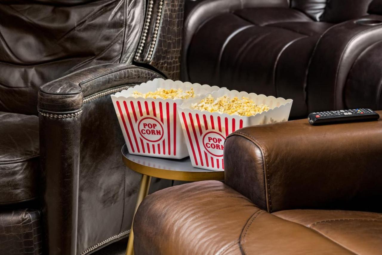 The MCM Movie Manor With A Big Backyard And A Movie Theater