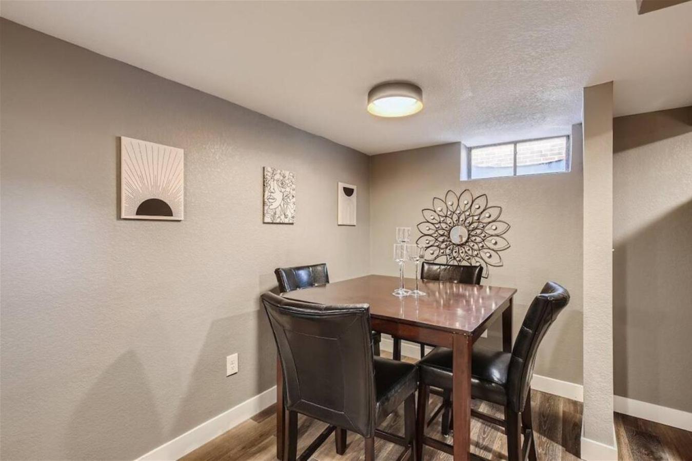 Basement Guest Suite With A Pool Table A Hot Tub And A TV