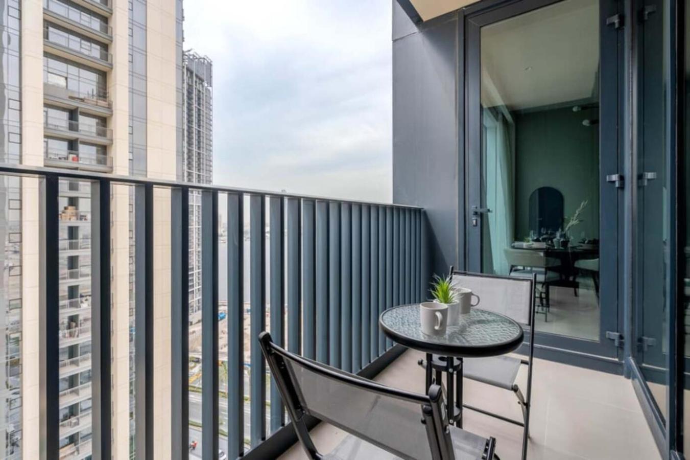 New 1BR in Creek Island with Balcony, Pool & Gym
