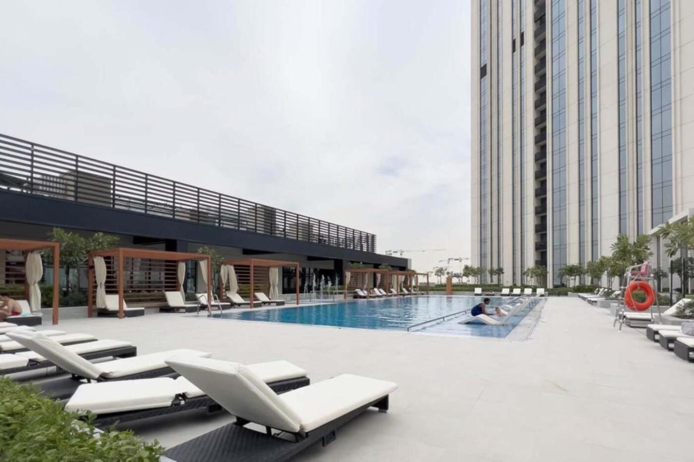 New 1BR in Creek Island with Balcony, Pool & Gym