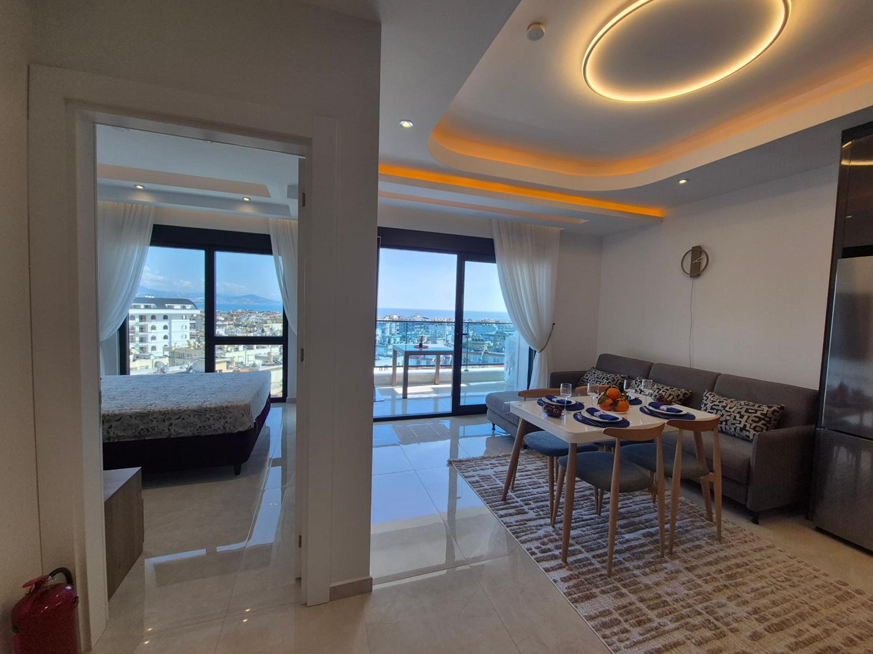 Luxury apartment with panoramic sea view ruby