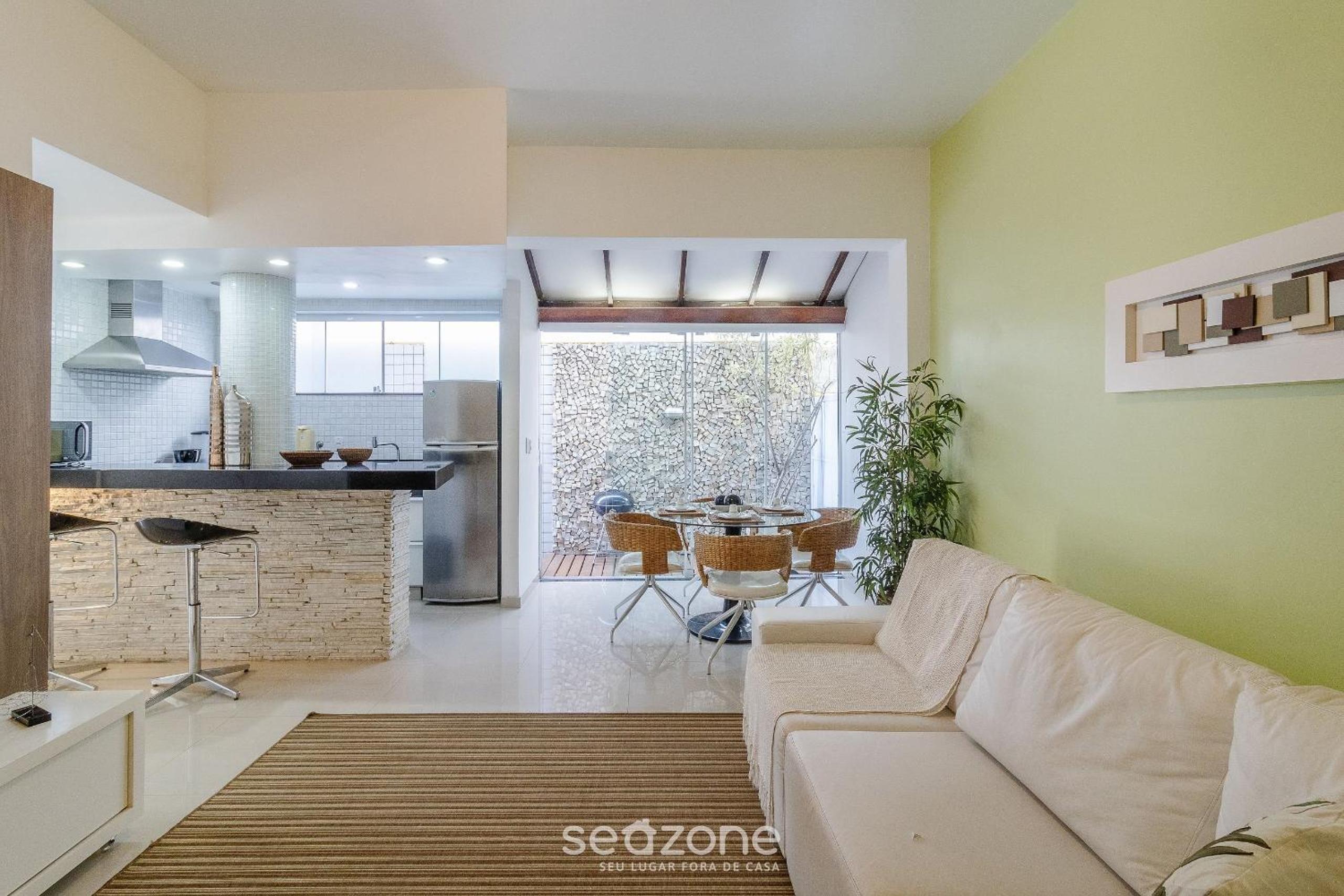 Ground floor apt 5 min from Praia do Forte EMA101