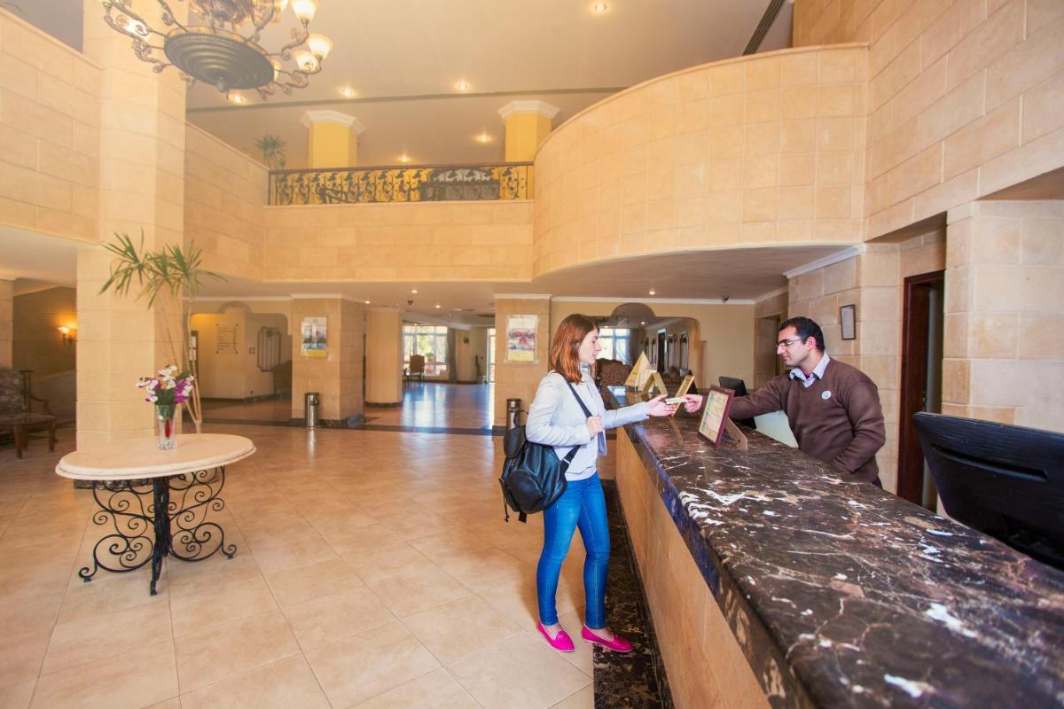 hotel reception