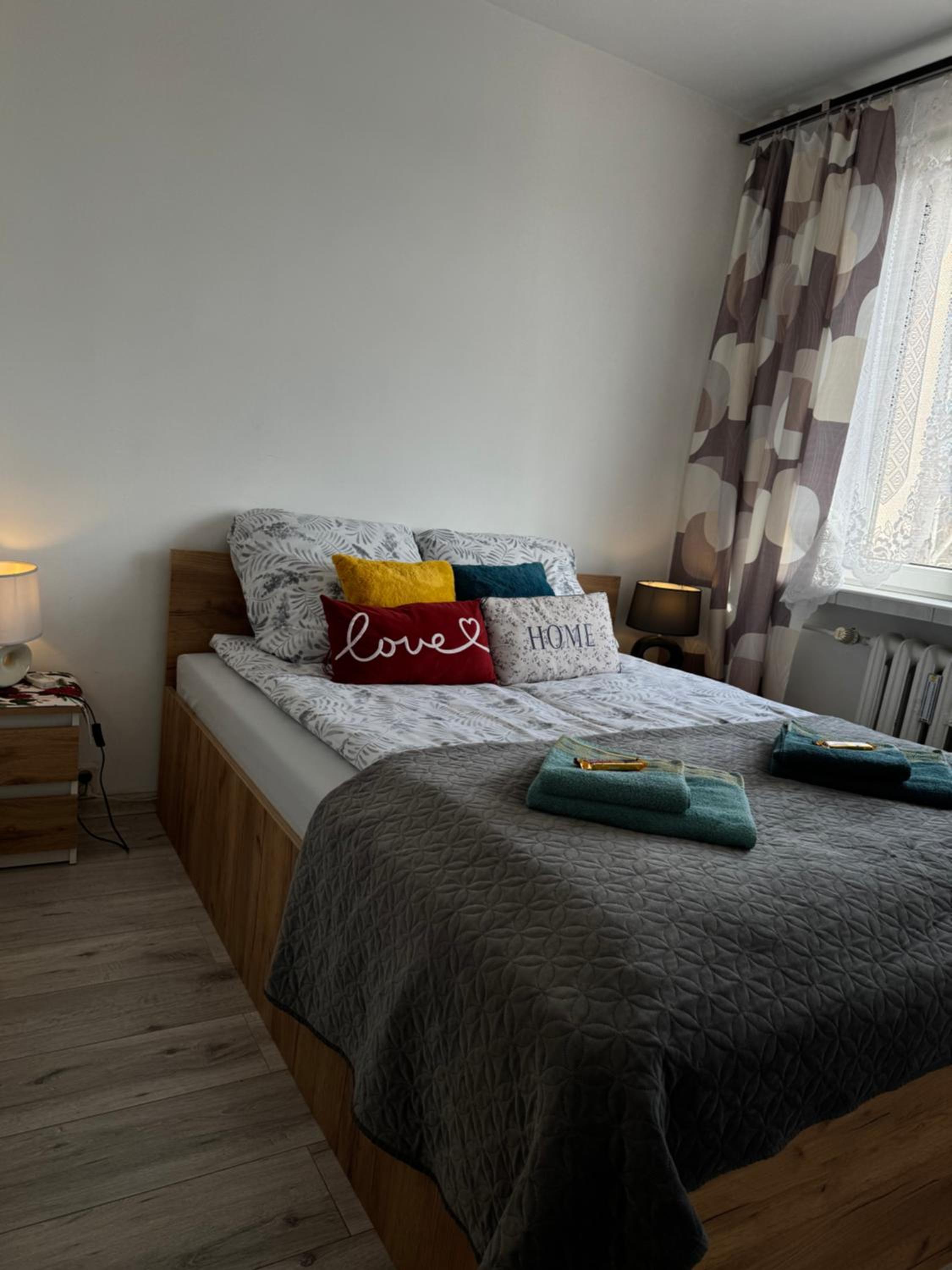 Apartament -Jak w domu- Czeladź 60m2 Centrum Katowic 10km