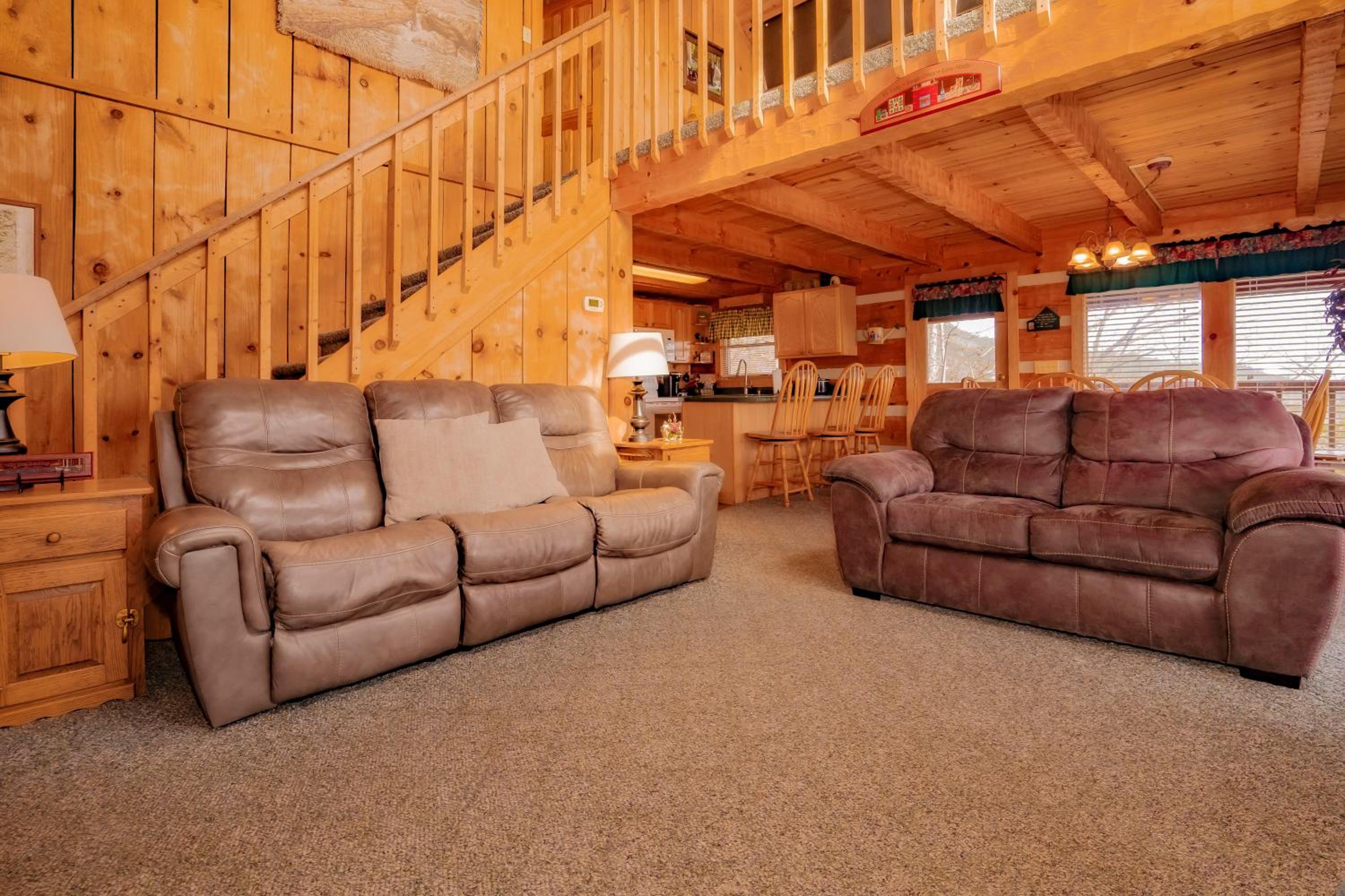 Big Blue Mist w Hot Tub Grill Fireplace GAMES
