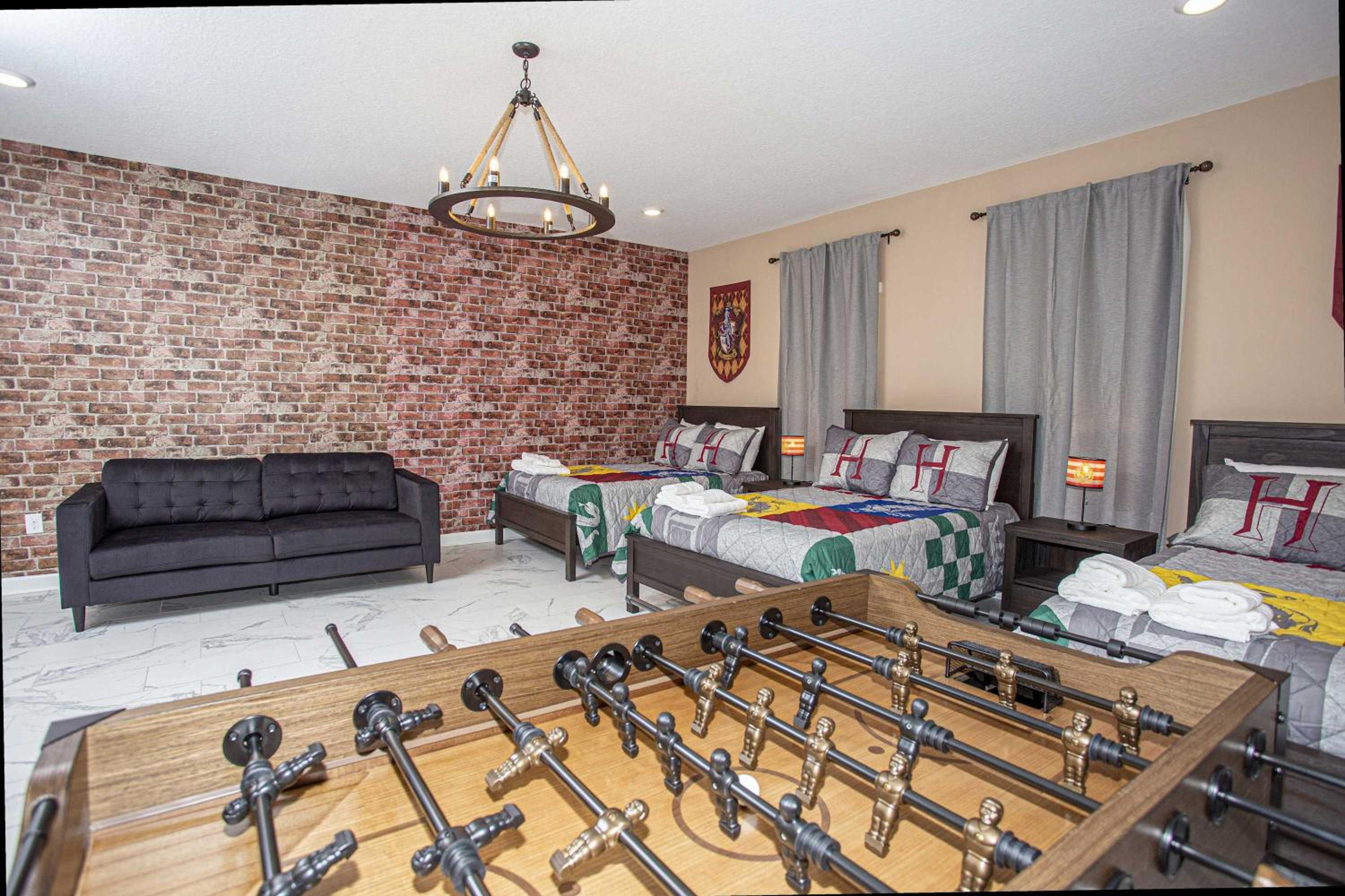 Epic Dream Home with Spa Game Room Themed Bedrooms 2887 Single Family