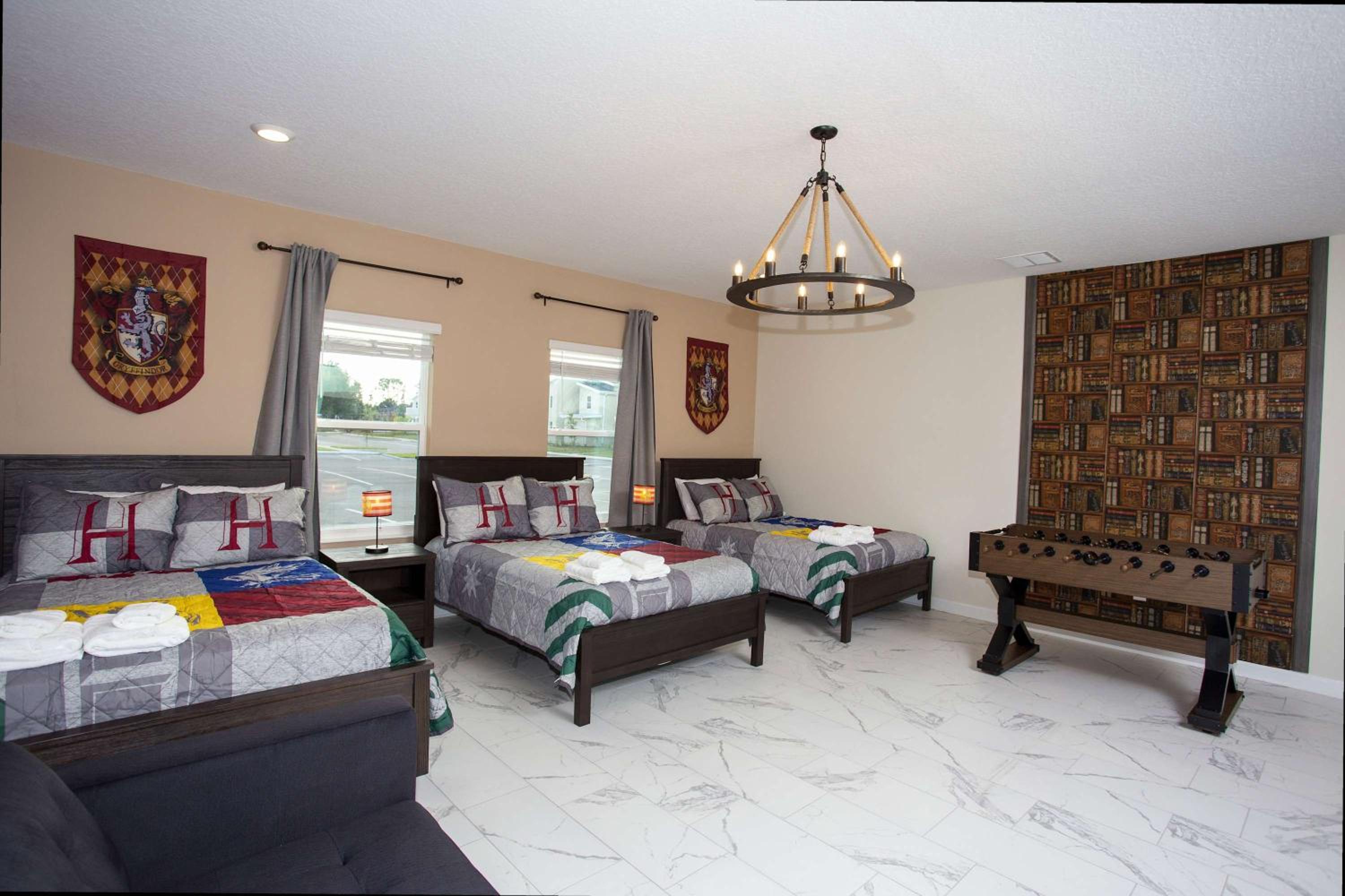 Epic Dream Home with Spa Game Room Themed Bedrooms 2887 Single Family