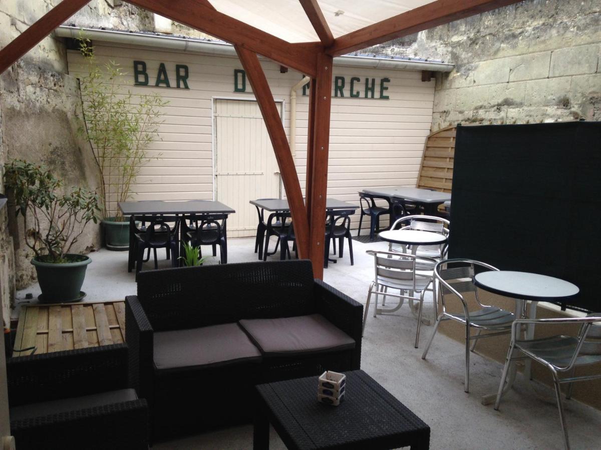 outdoor BBQ area