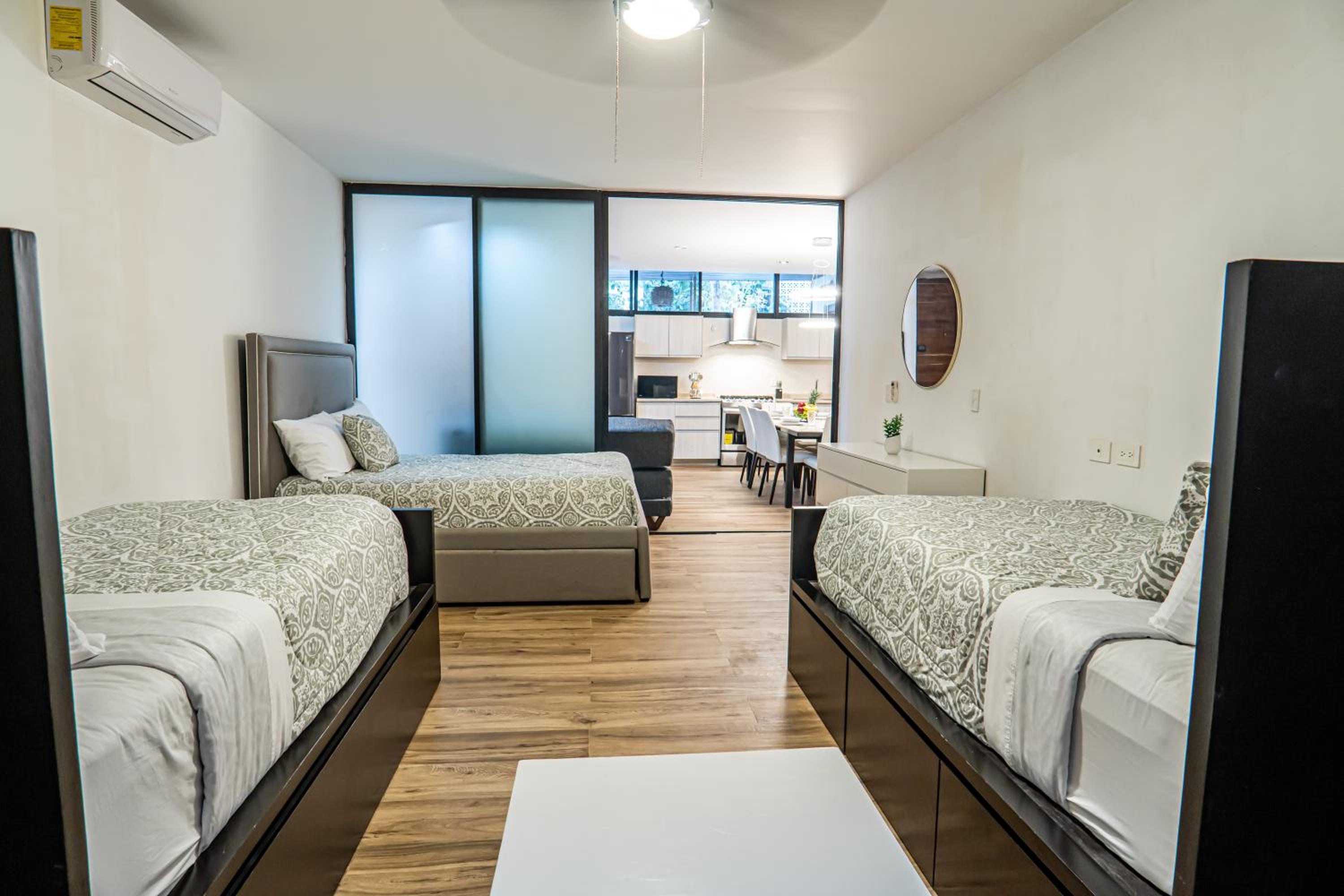 Two-Condos House in Great location with Rooftop and Pool and BBQ