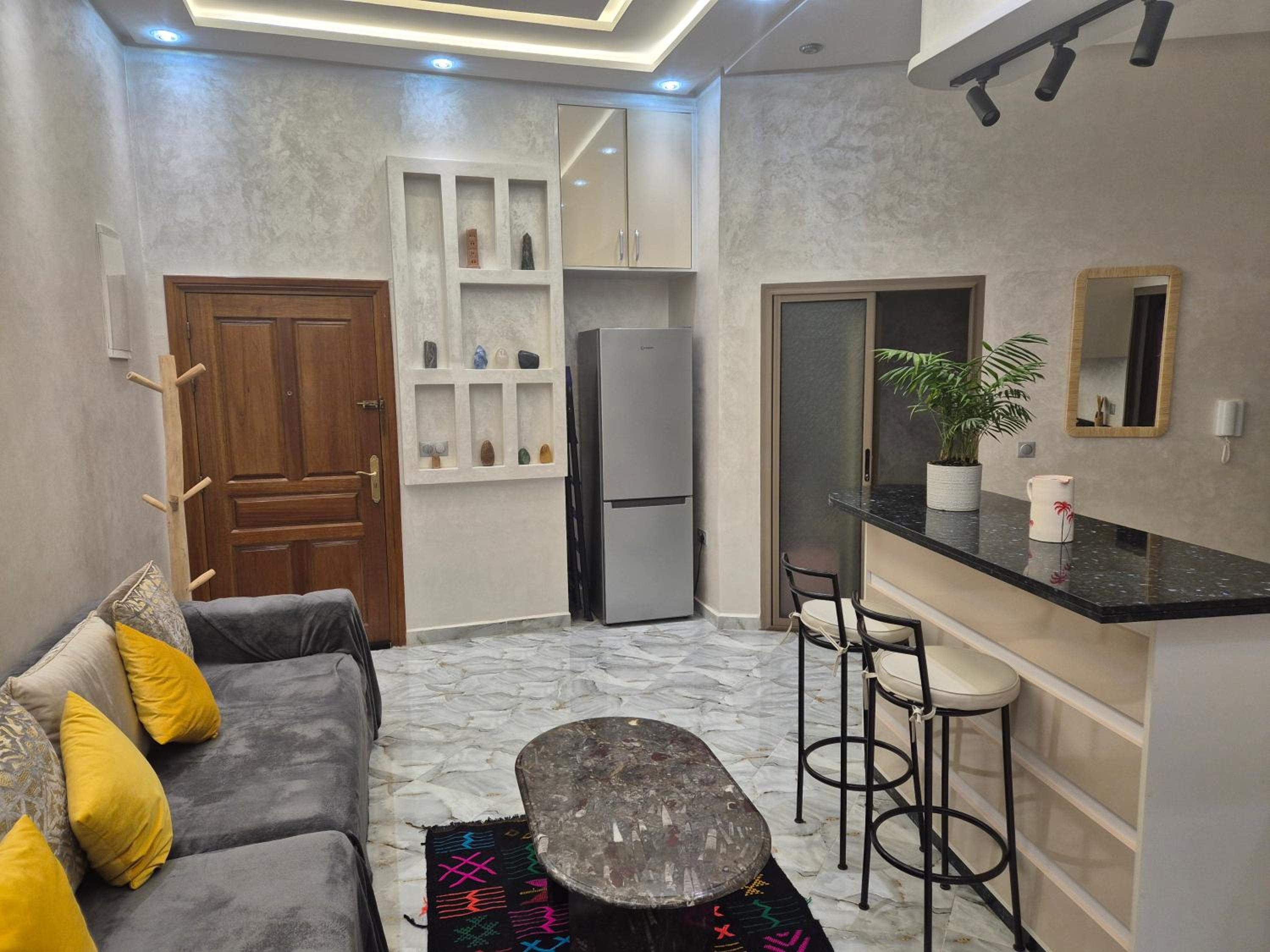 El Méhénni Guéliz JACUZZI 6 Personnes Terrasse Privative