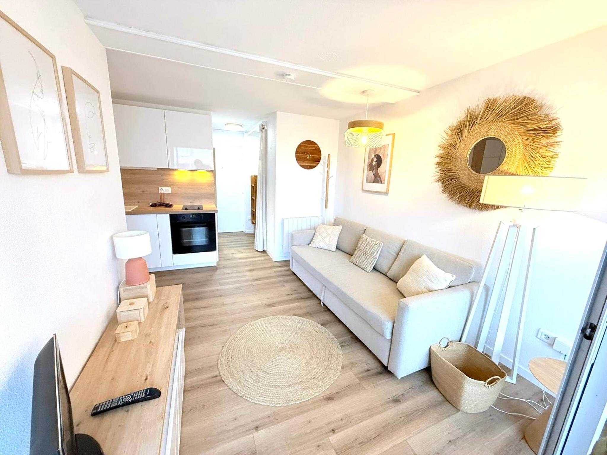 Appart Confort 4-6 Pers Agde,Animaux ok, Plage Richelieu à 150m, Piscine, Parking, Aqualand -