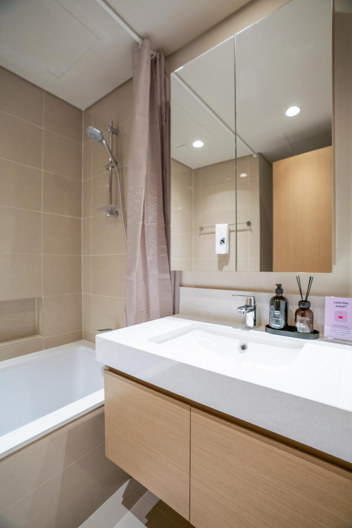 New 1BR in Creek Island with Balcony, Pool & Gym