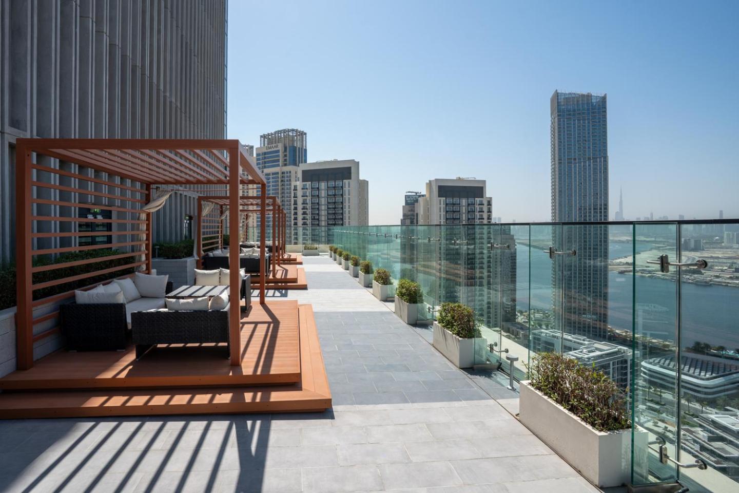 New 1BR in Creek Island with Balcony, Pool & Gym