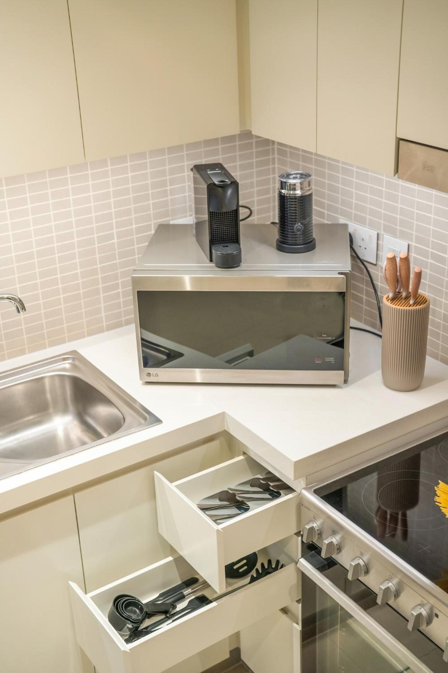 New 1BR in Creek Island with Balcony, Pool & Gym