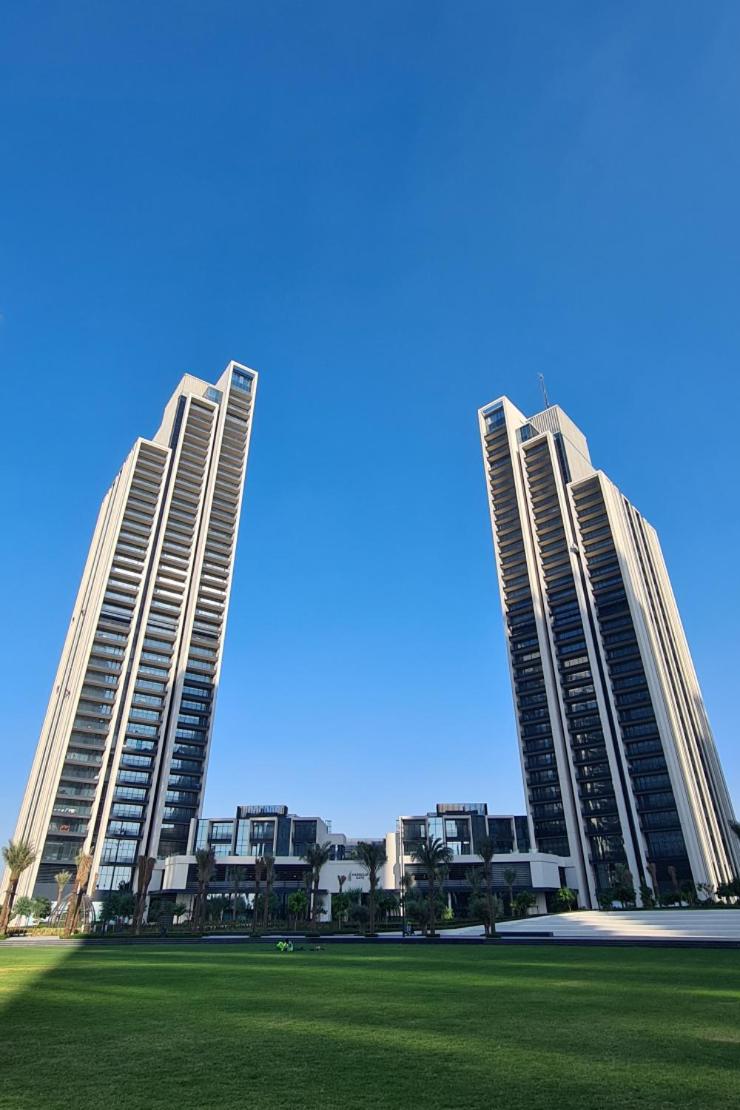 New 1BR in Creek Island with Balcony, Pool & Gym