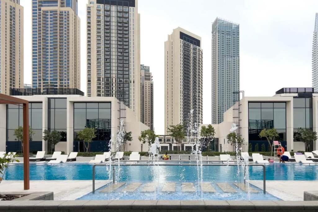New 1BR in Creek Island with Balcony, Pool & Gym