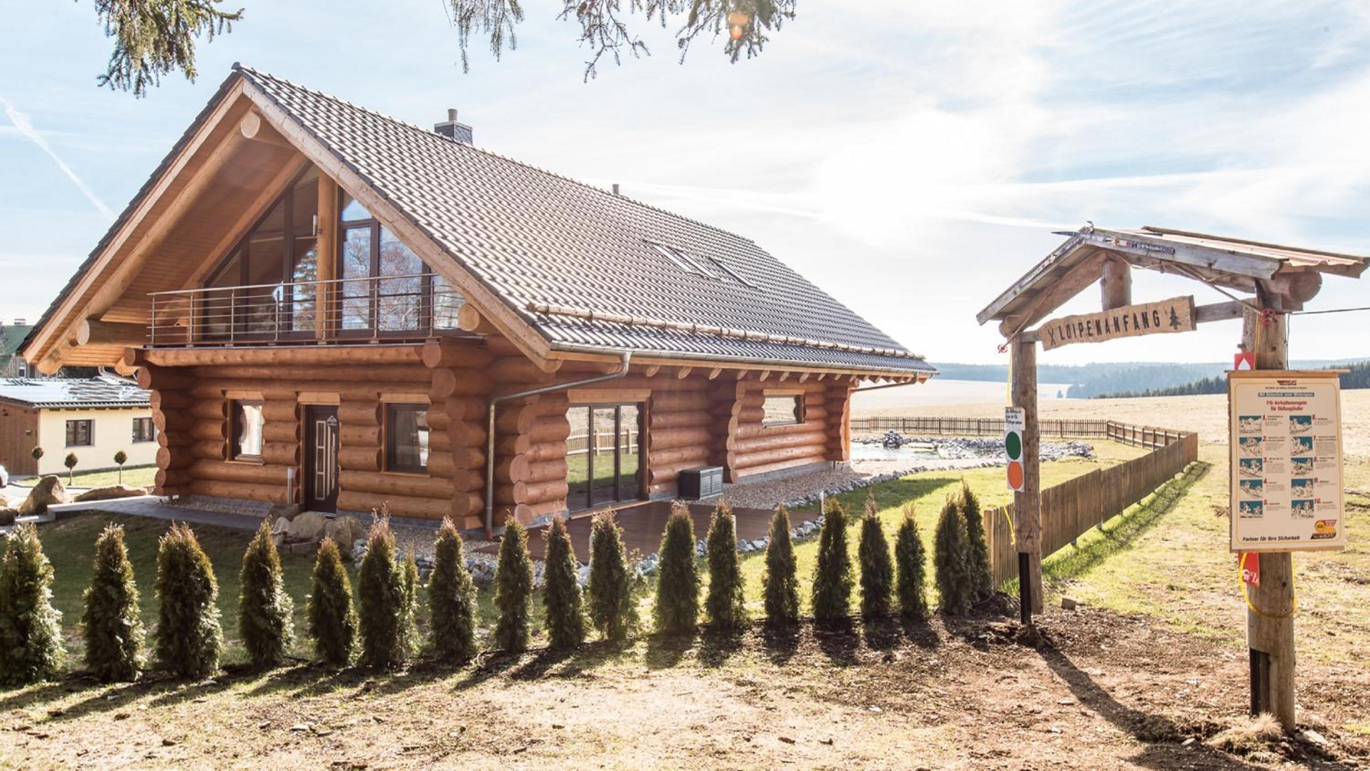 Naturstammhaus und Appartements Zum Brockenbaecker