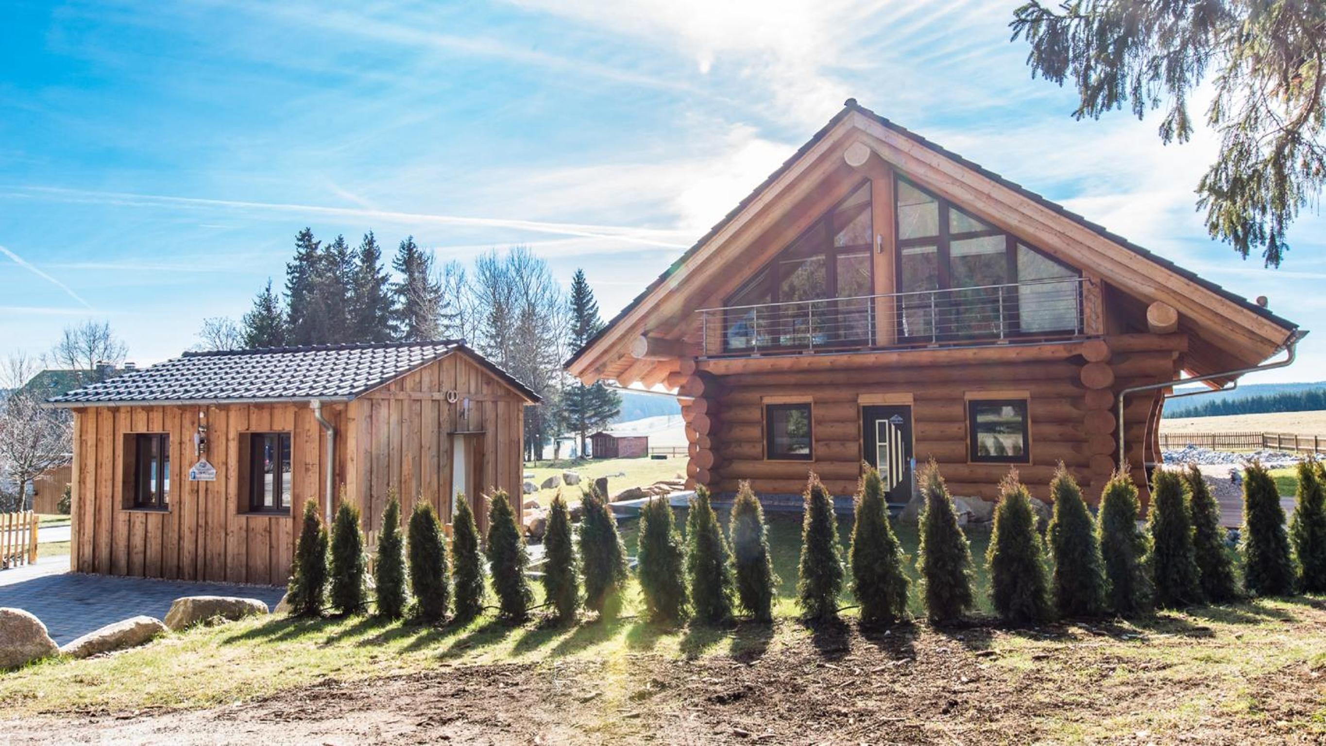 Naturstammhaus und Appartements Zum Brockenbaecker