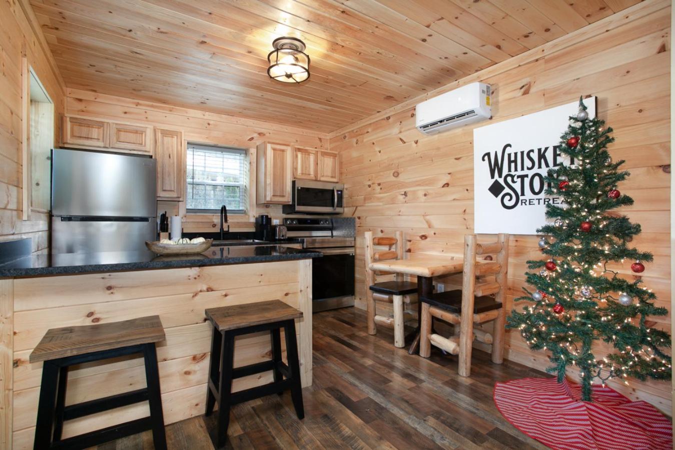Whiskey Stone Hot Tub Fireplace Grill Arcade