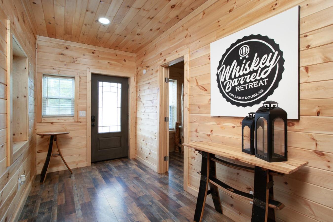 Whiskey Barrel w Hot Tub Arcade Game Fire Pit