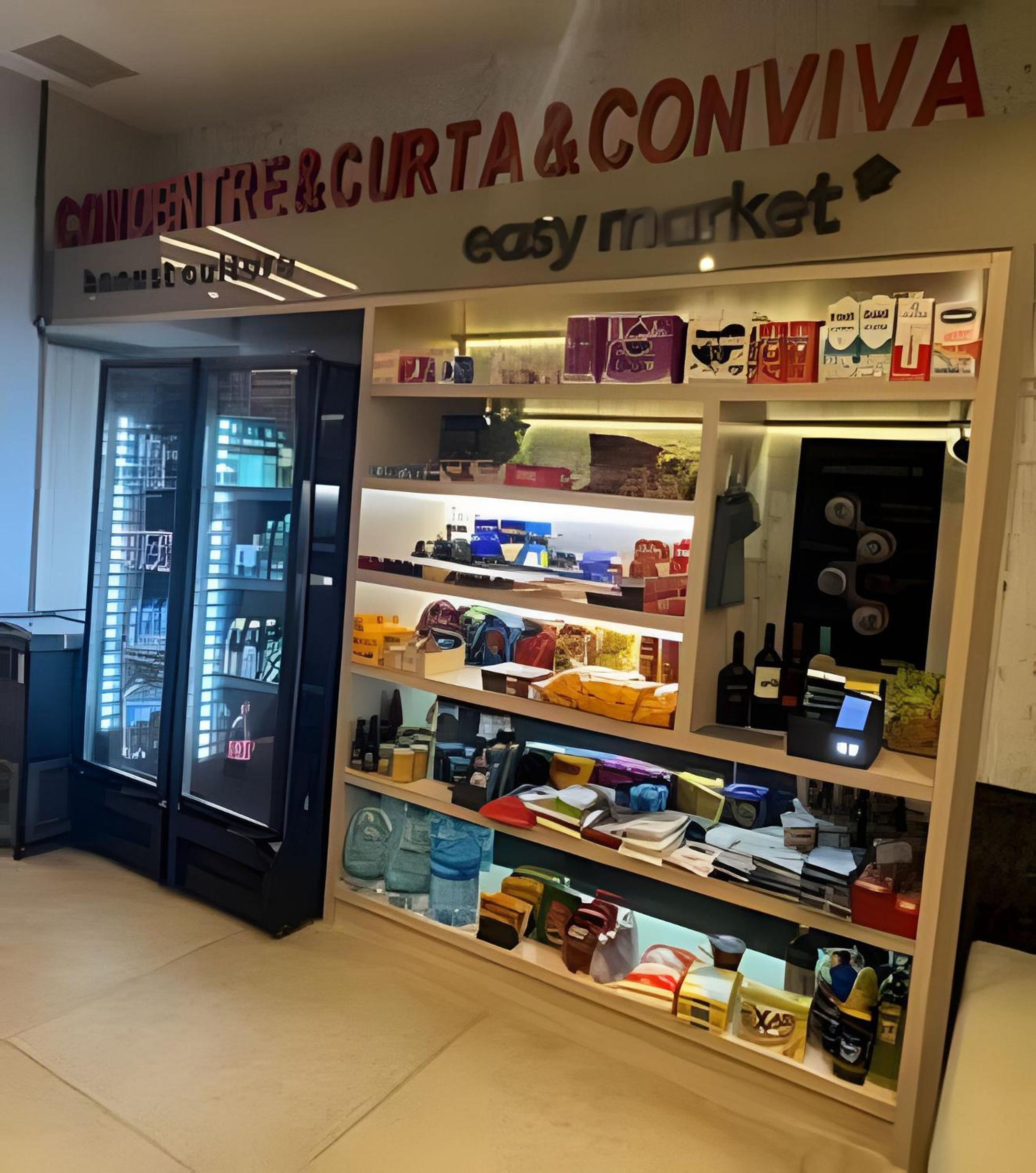 Studio c Piscina e Academia a 13 min de Copa.