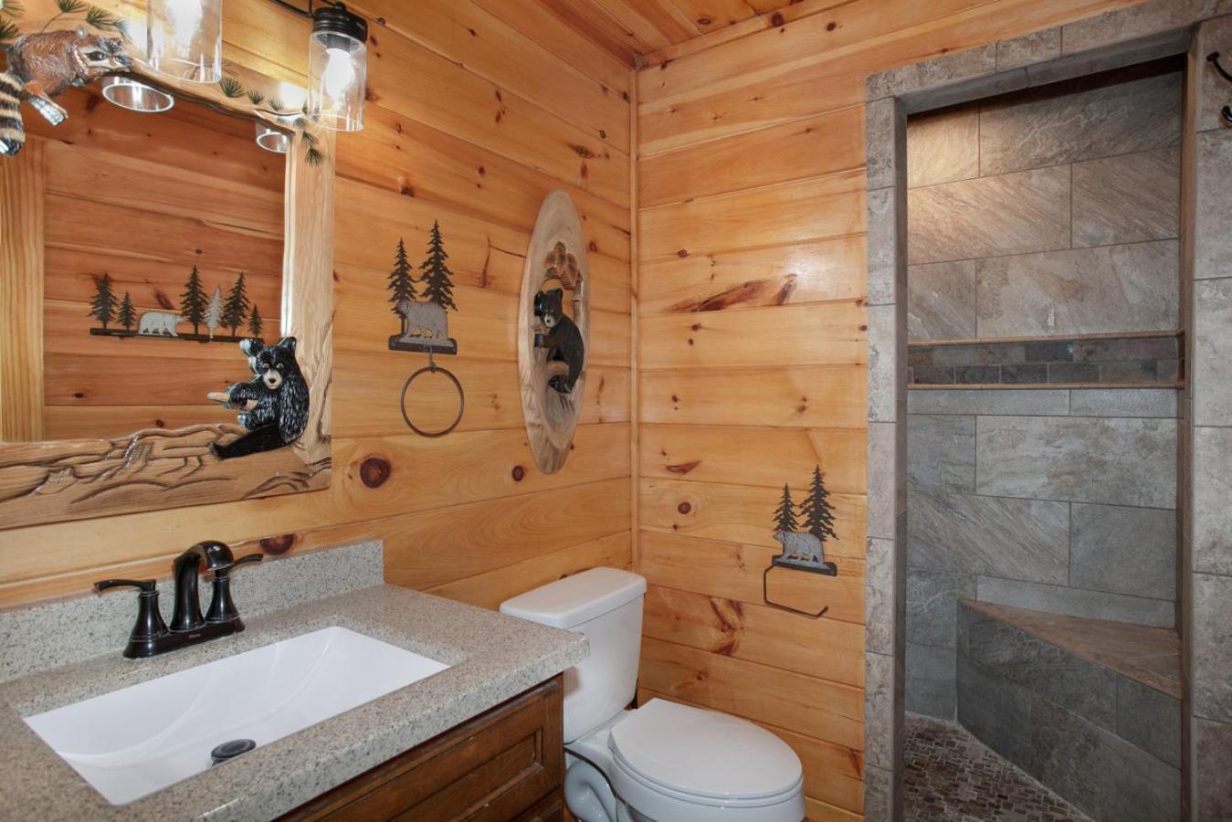 Bear Paw Hideaway Hot Tub Theater Multicade