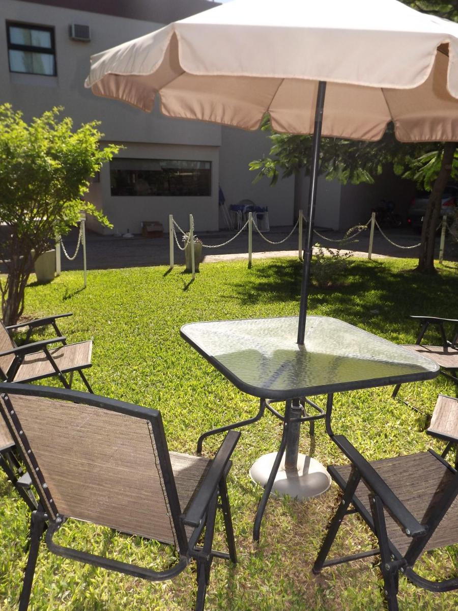 outdoor BBQ area