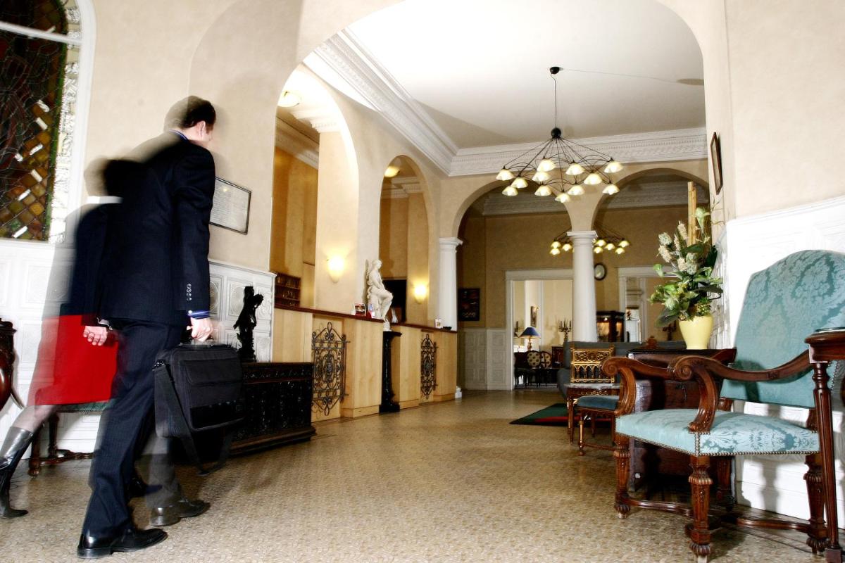hotel reception