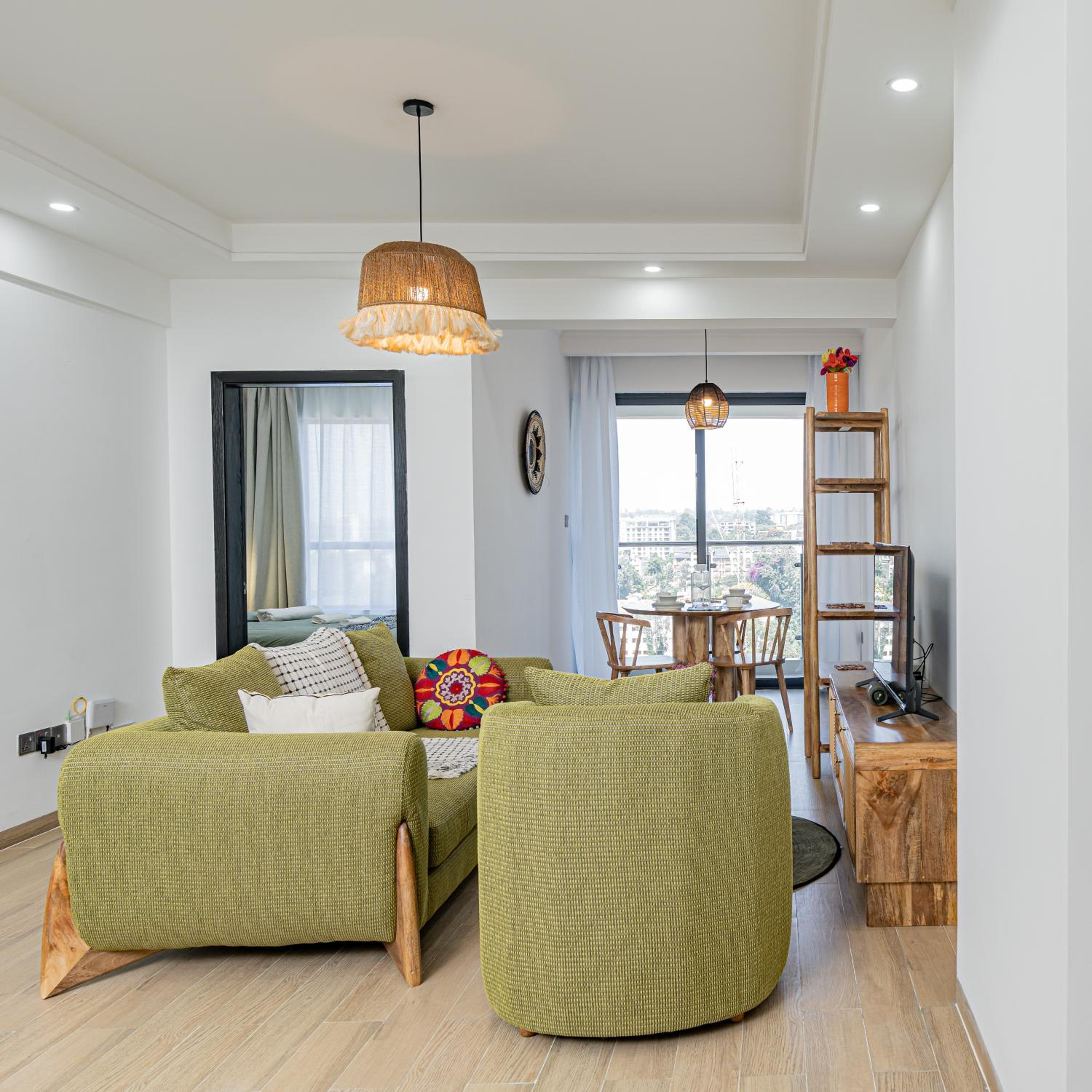 Marina Bay One & Two Bedroom, 270 Cafe, Rooftop Swimming pool, gym, workspace ,Wonderiss Properties Westlands Living
