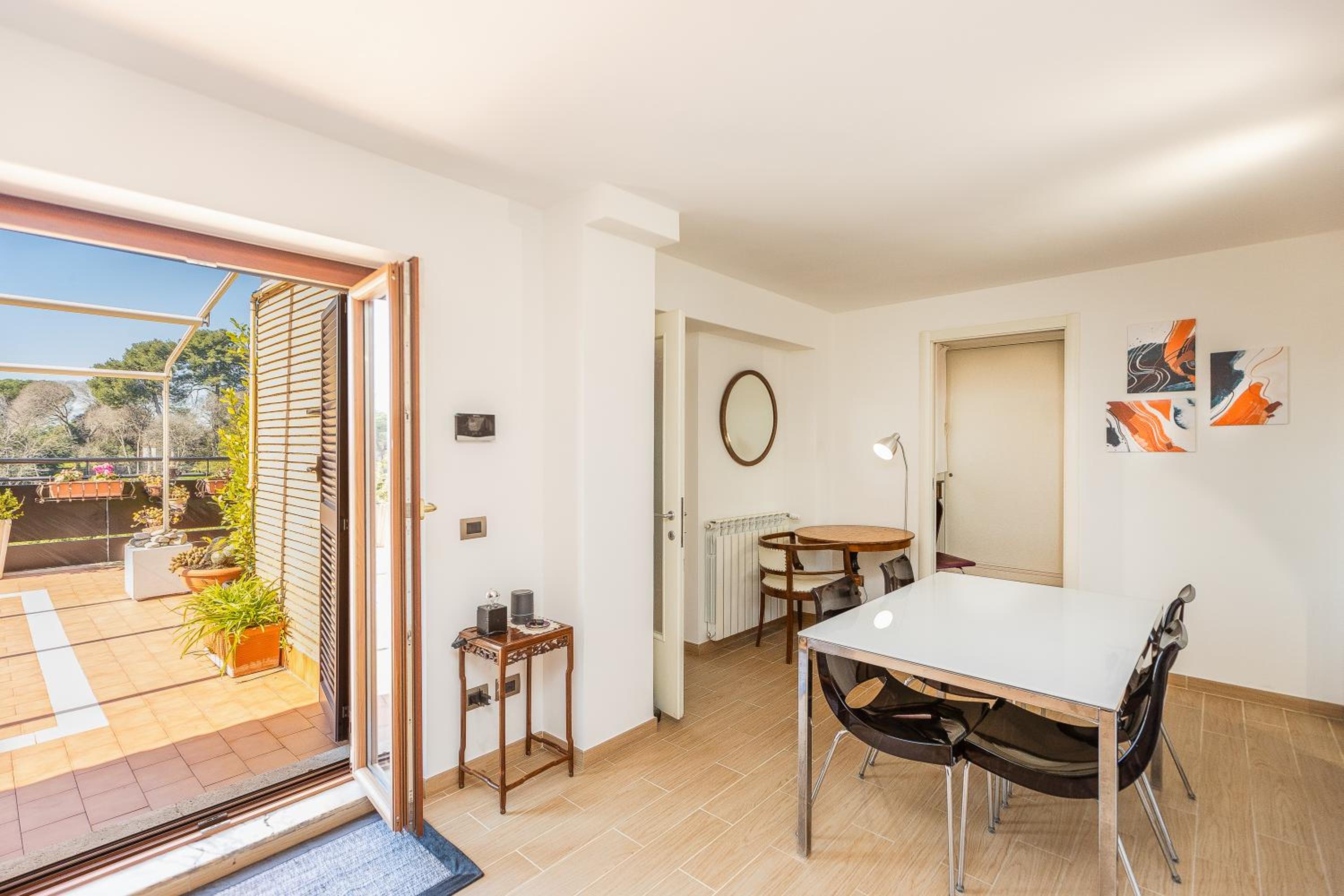 San Pancrazio Penthouse by Rental in Rome
