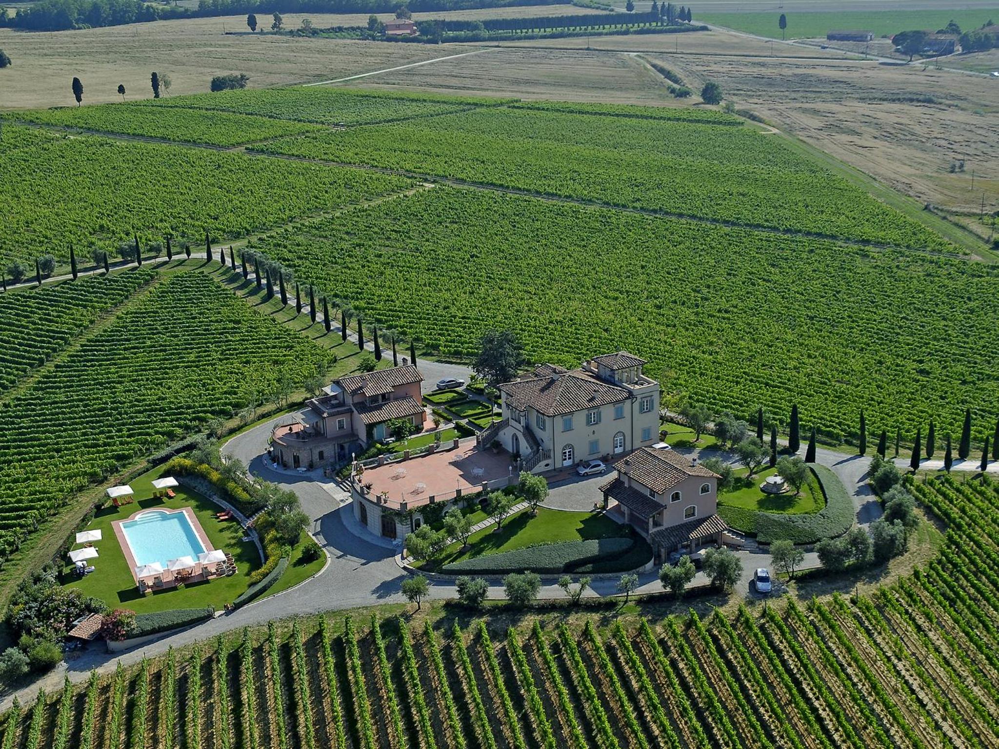 Poggio al Casone view 2