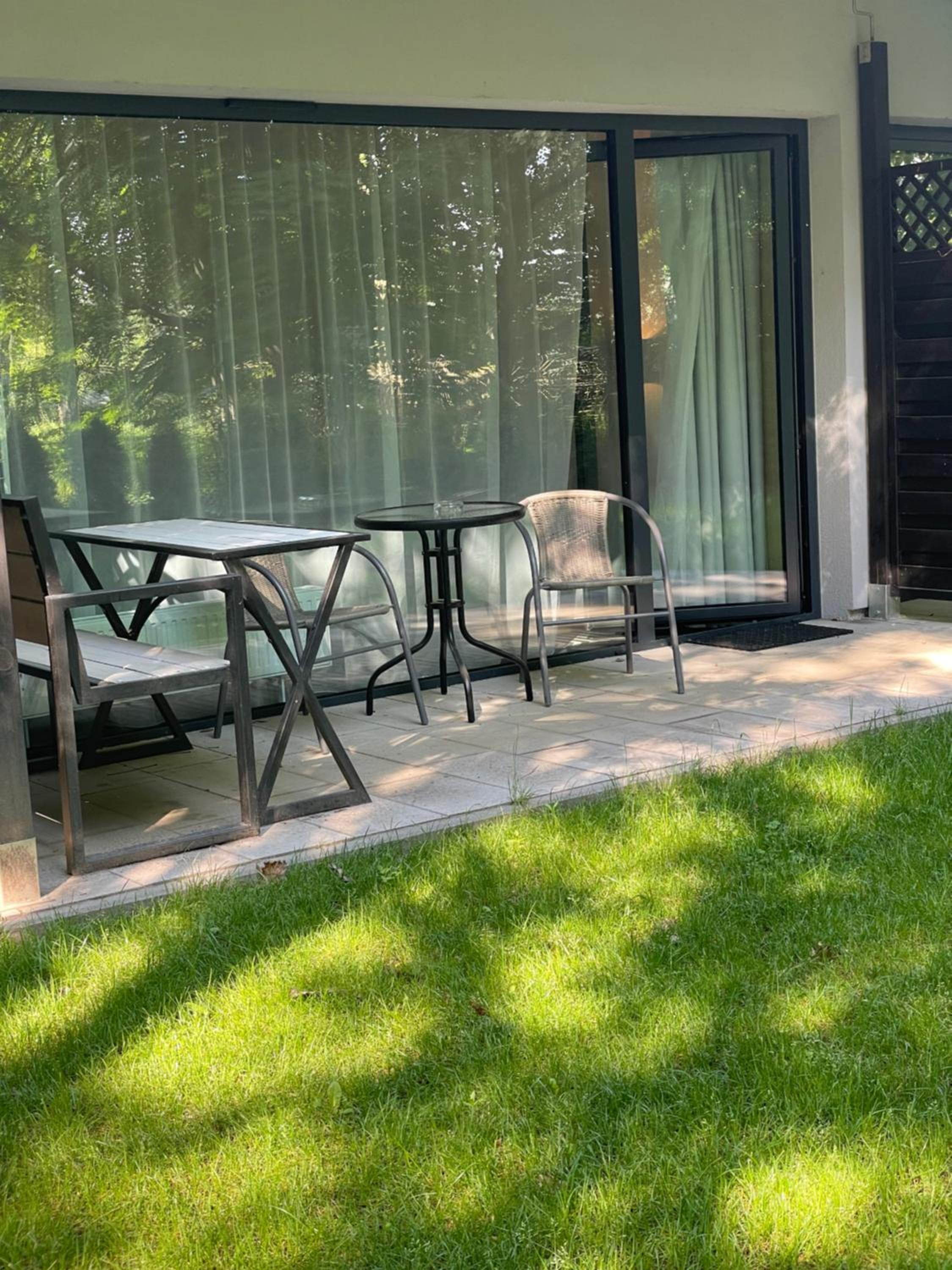 Solne Apartamenty A033 z klimatyzacją i ogrodem Solny Resort