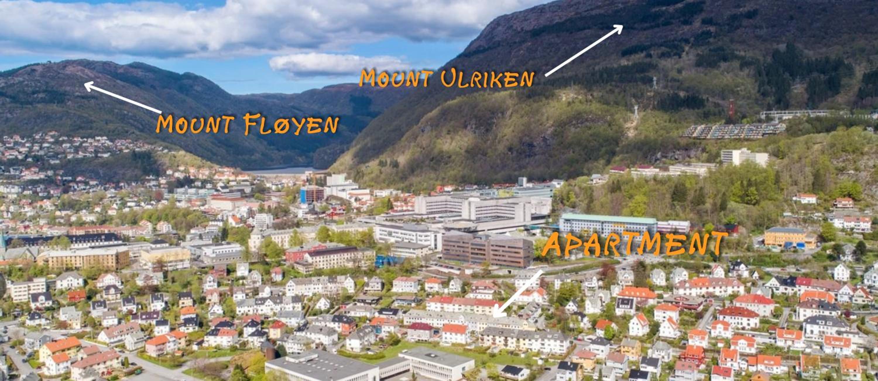 Cozy apartment near city center and the mountains