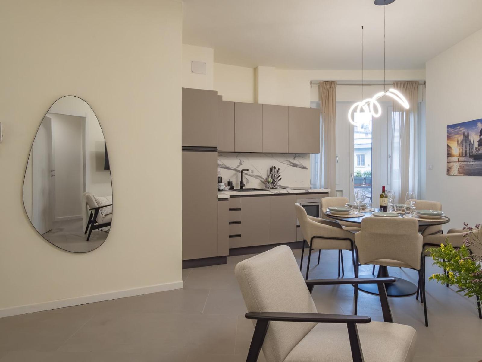 Spacious 2BDR with balcony Arco-Sempione Area, by Rentopolis