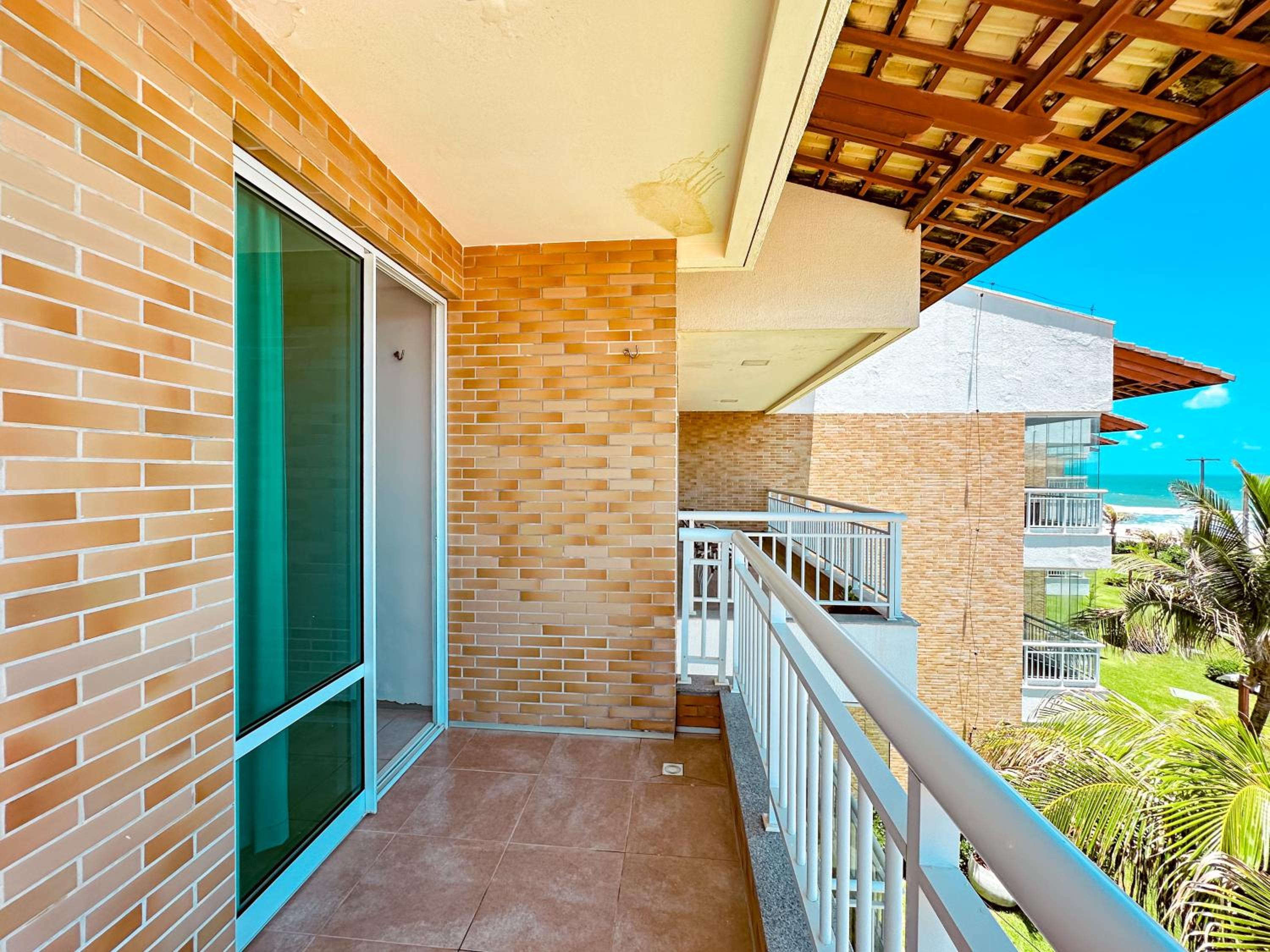 Vista Mar Deslumbrante! Apê na Areia confortável e espaçoso no Porto das Dunas, Ideal para Famílias