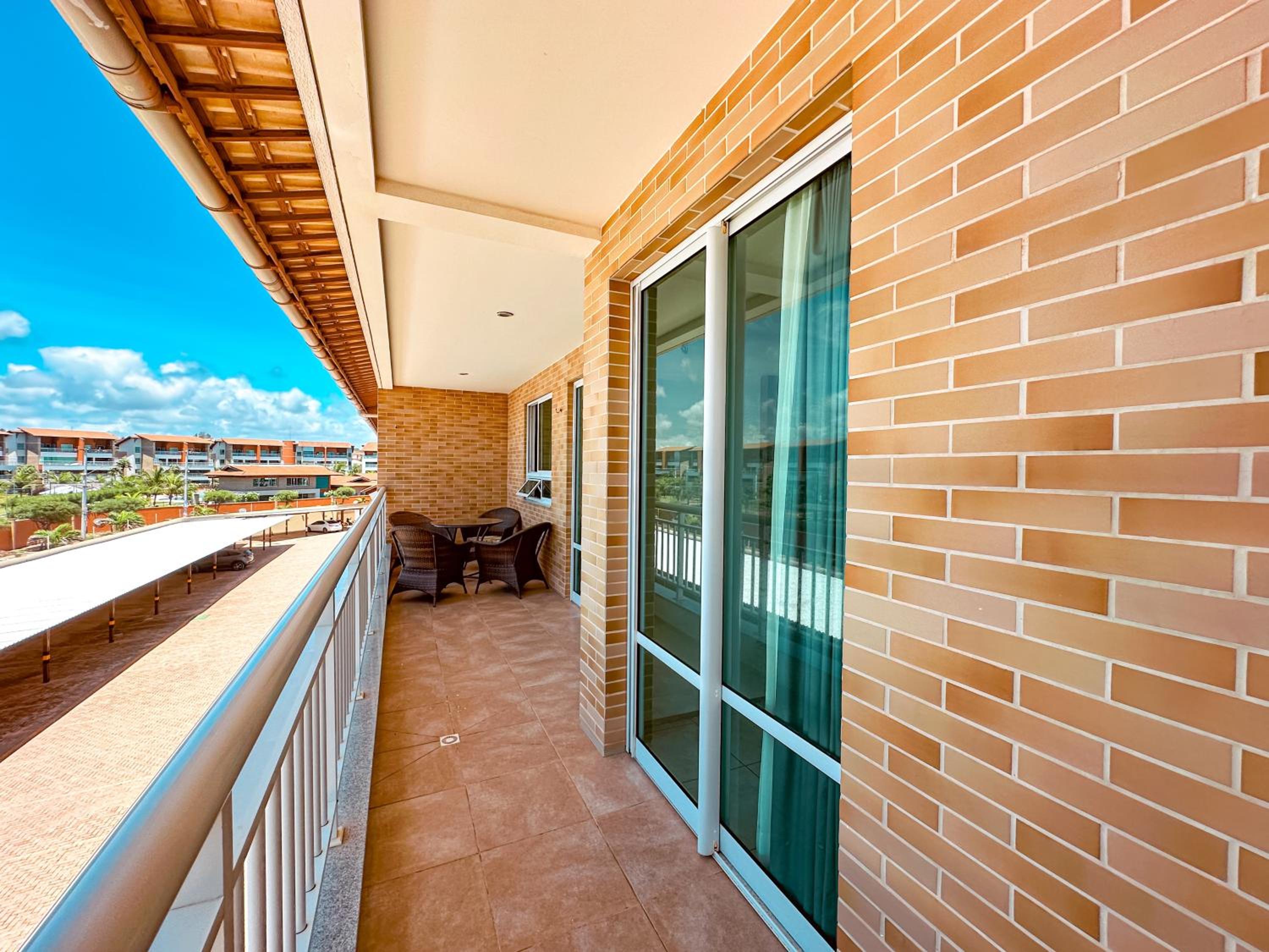Porto das Dunas Apê na Areia com Banheira Relaxante e acesso direto para a praia! Ideal para Famílias, Lazer e Conforto