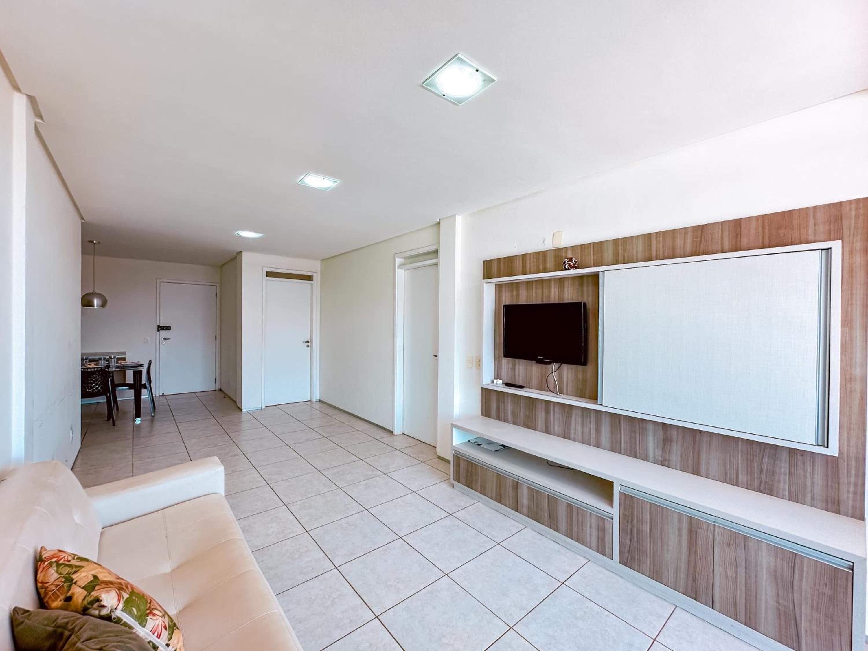 Porto das Dunas Apê na Areia com Banheira Relaxante e acesso direto para a praia! Ideal para Famílias, Lazer e Conforto