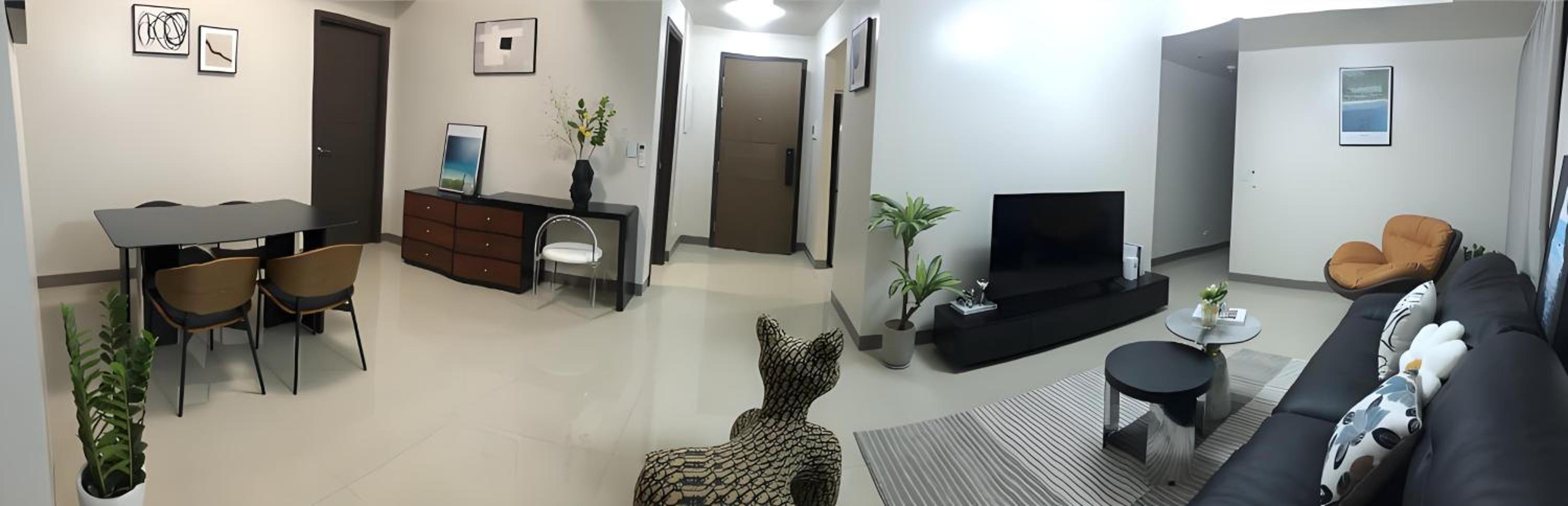 175 Sqm Luxurious Modern 3 Bedrooms Facing Manila Bay Sunset, Airports, Okada, Solaire, MOA