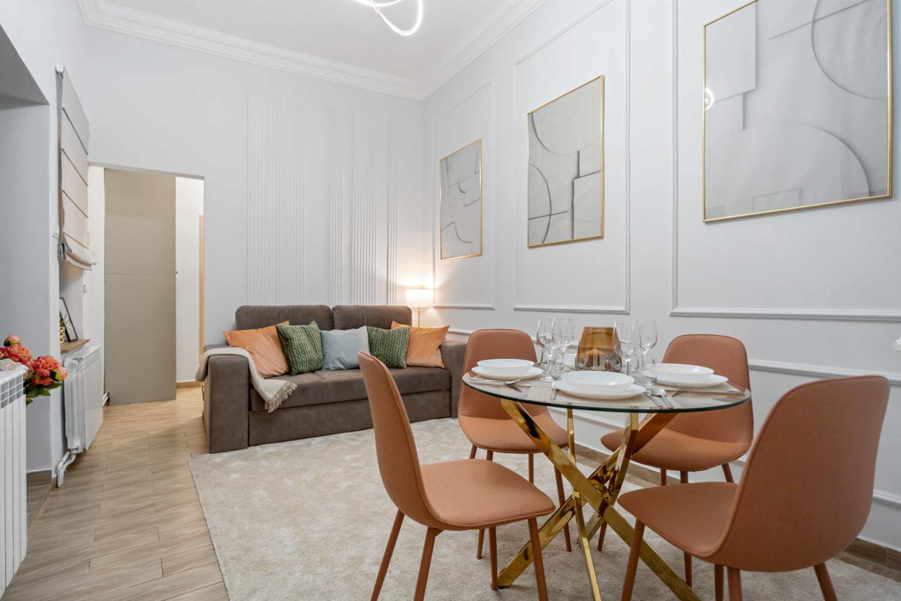 Central Luxury Apartments with Private Garden & Parking