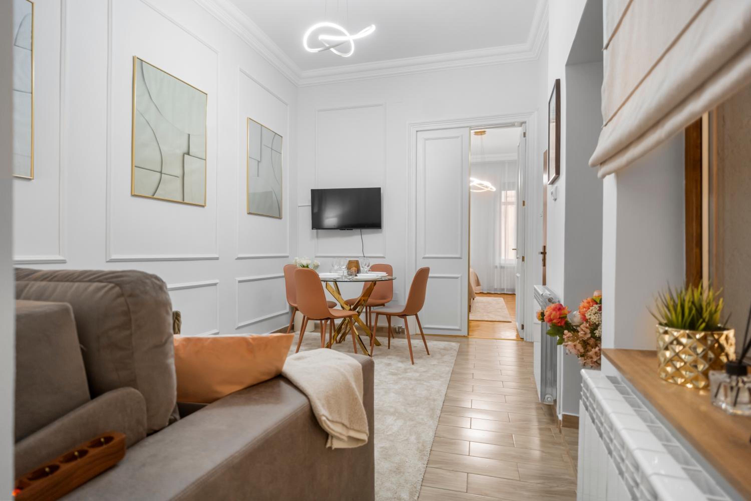 Central Luxury Apartments with Private Garden & Parking