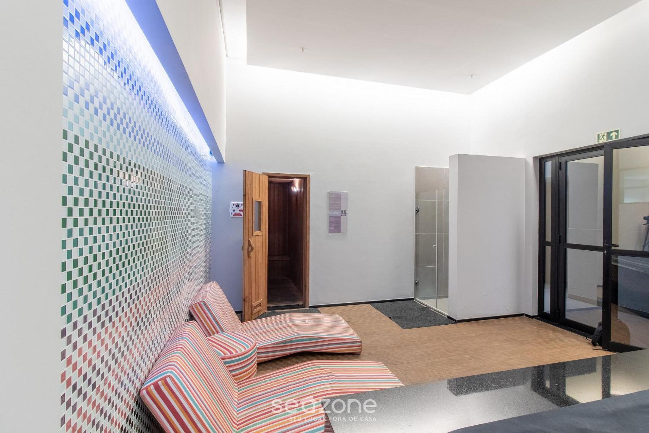 Accommodation with pool, sauna, and gym in the heart of Salvador - AAP