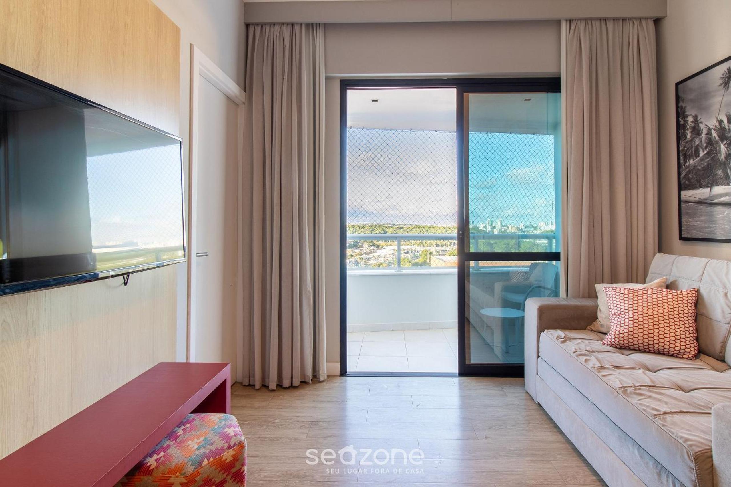 Accommodation with pool, sauna, and gym in the heart of Salvador - AAP