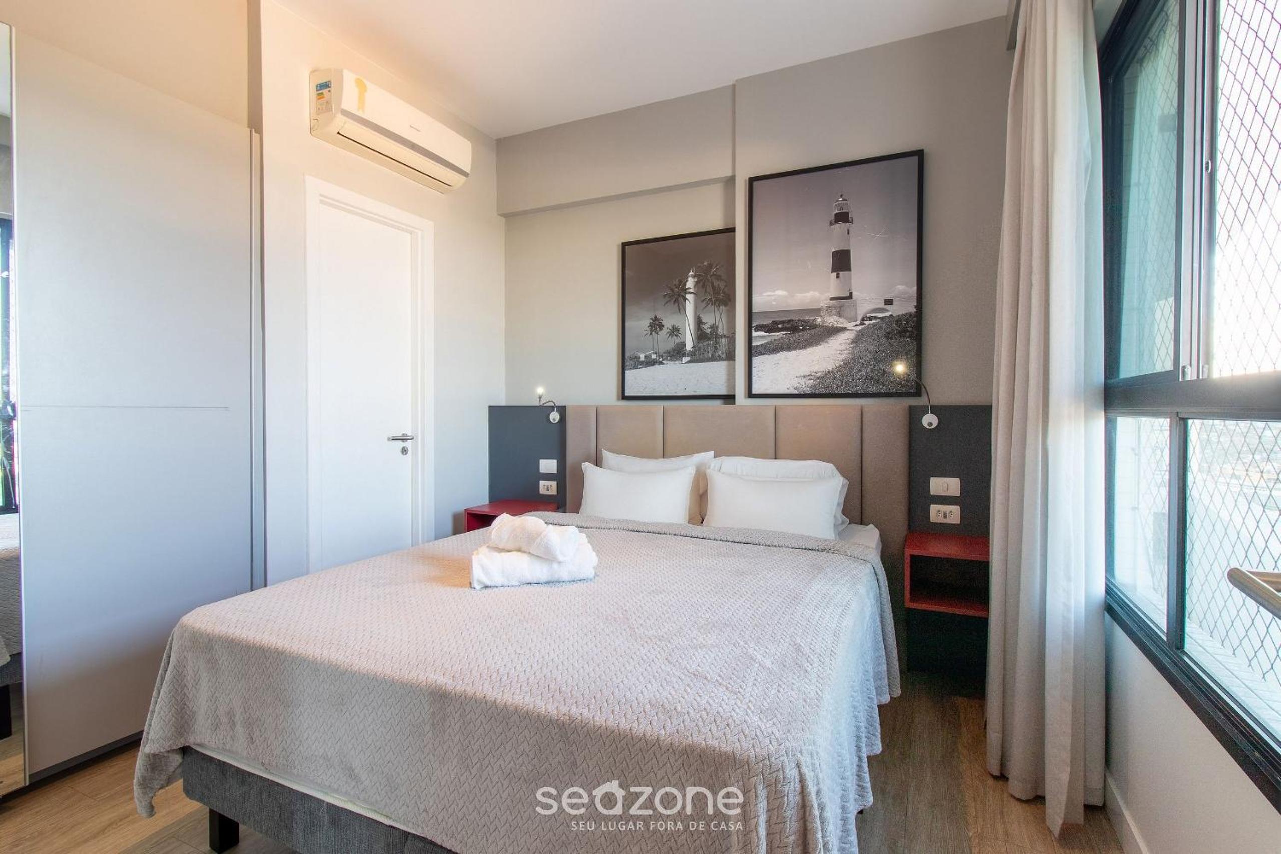 Accommodation with pool, sauna, and gym in the heart of Salvador - AAP