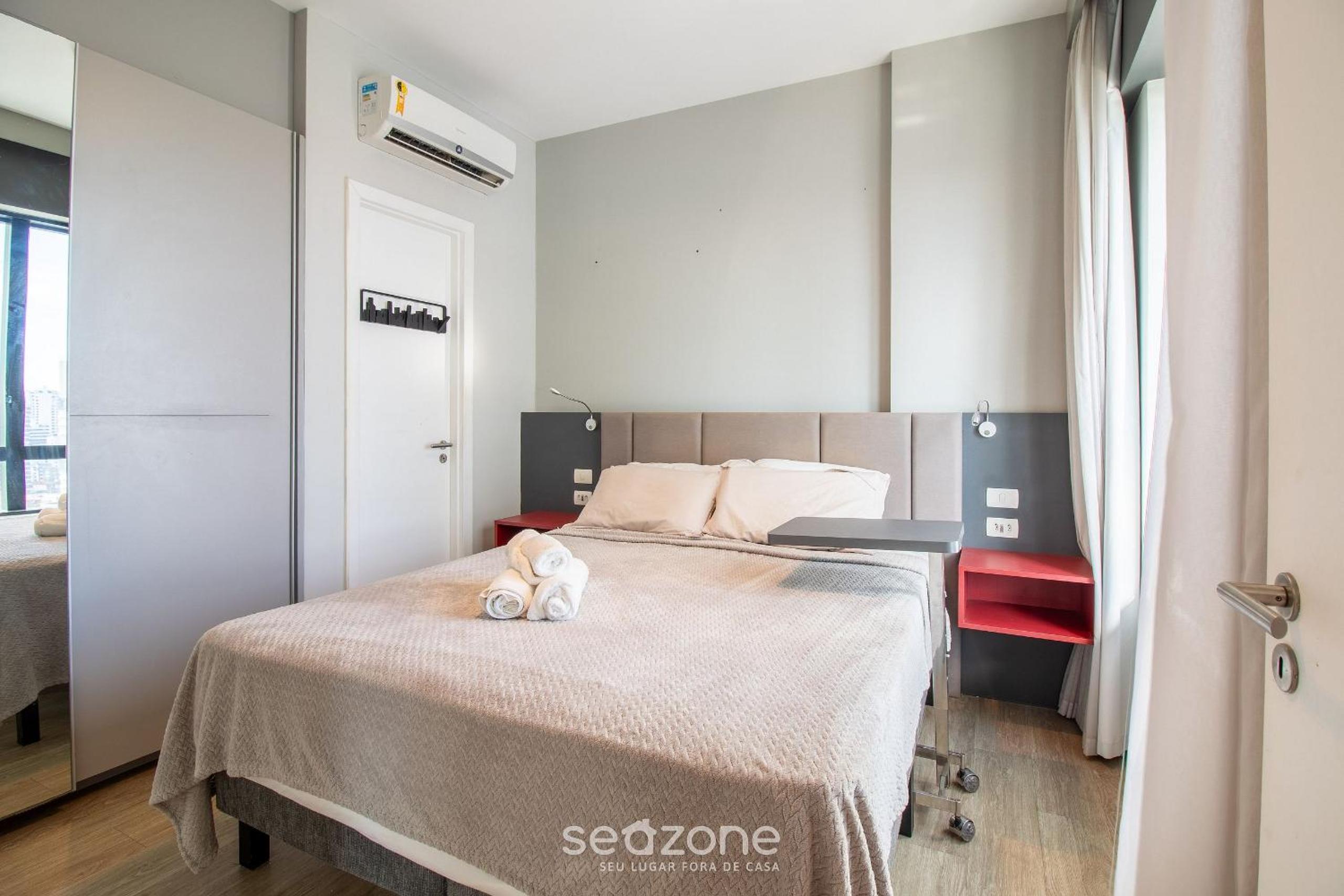 Accommodation with pool, sauna, and gym in the heart of Salvador - AAP