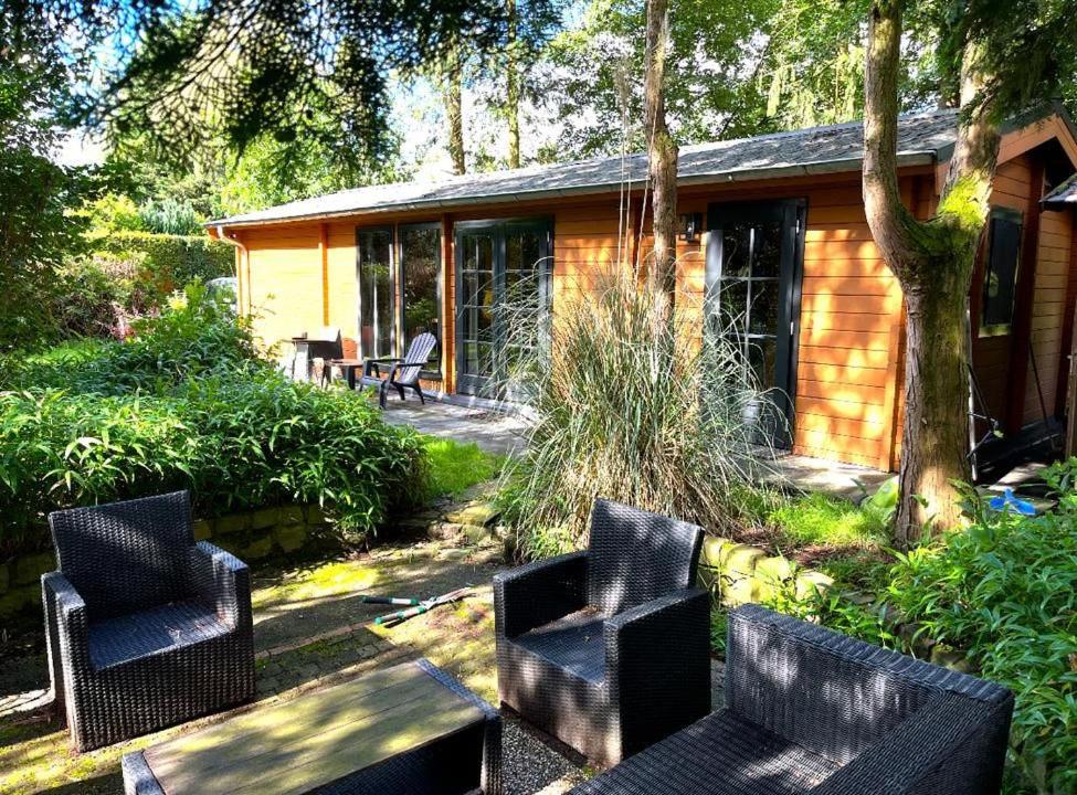 Charmant, gezellig en knus 5p chalet op Veluwe naast Sauna Drome