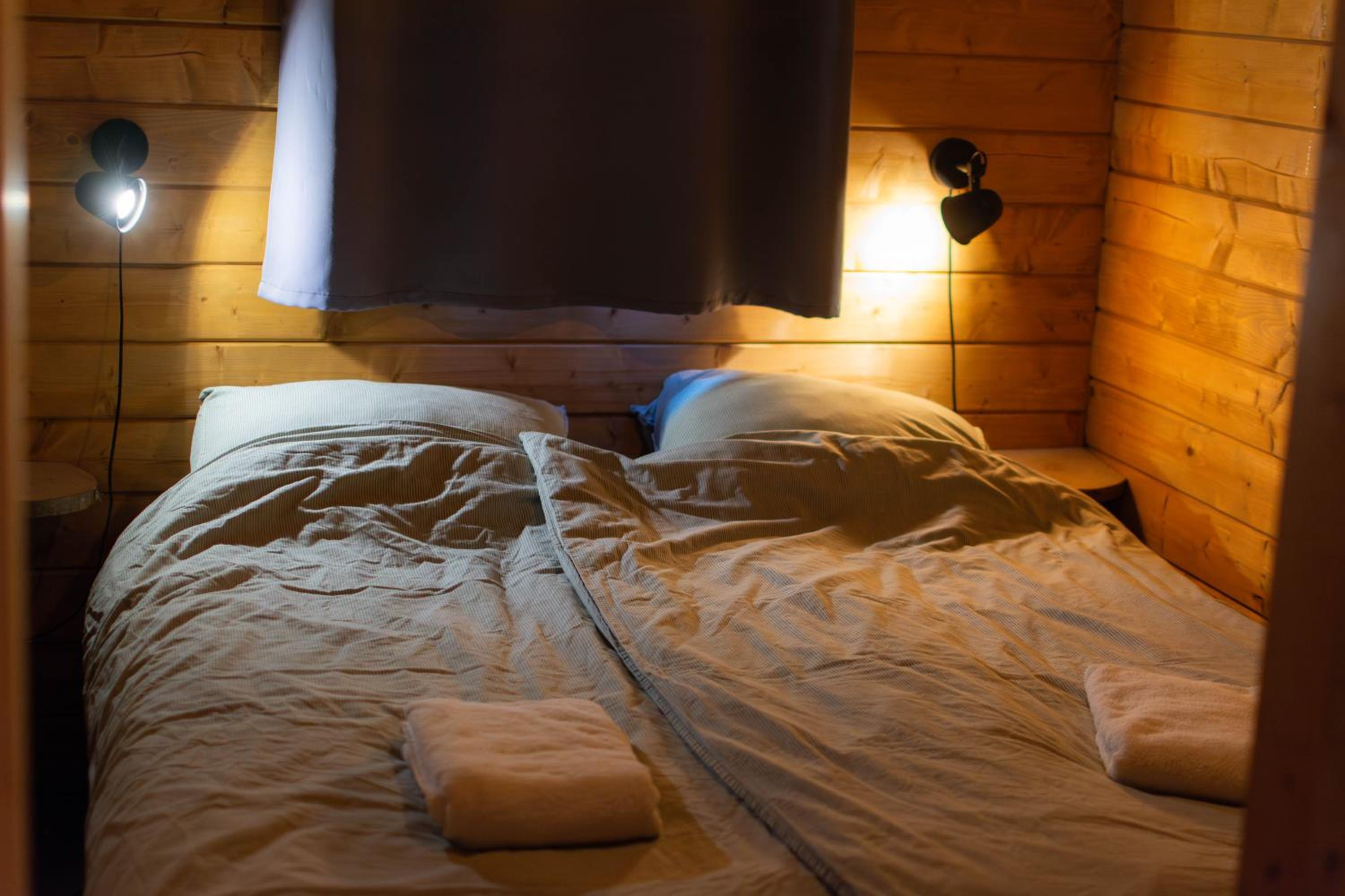 Charmant, gezellig en knus 5p chalet op Veluwe naast Sauna Drome