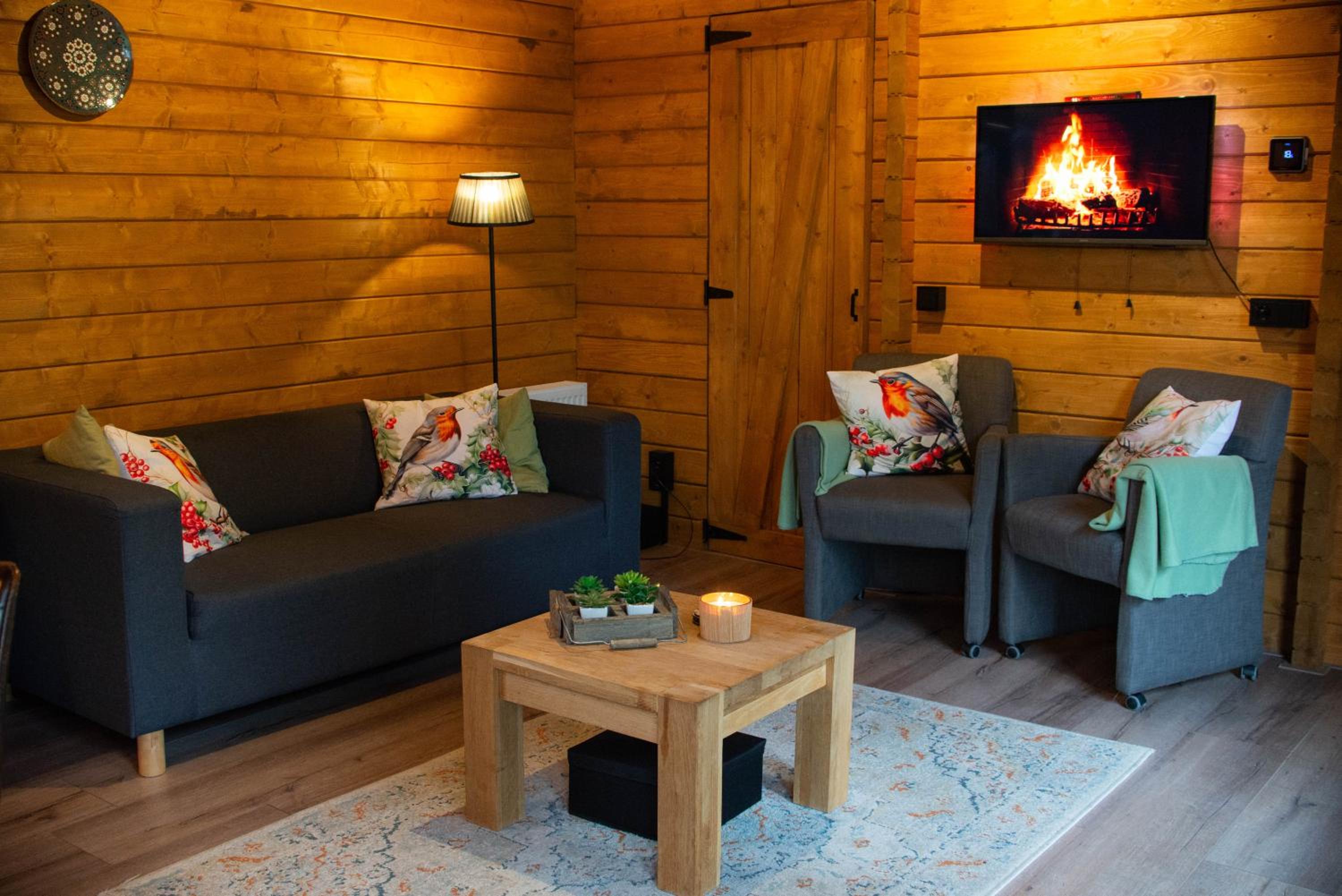Charmant, gezellig en knus 5p chalet op Veluwe naast Sauna Drome