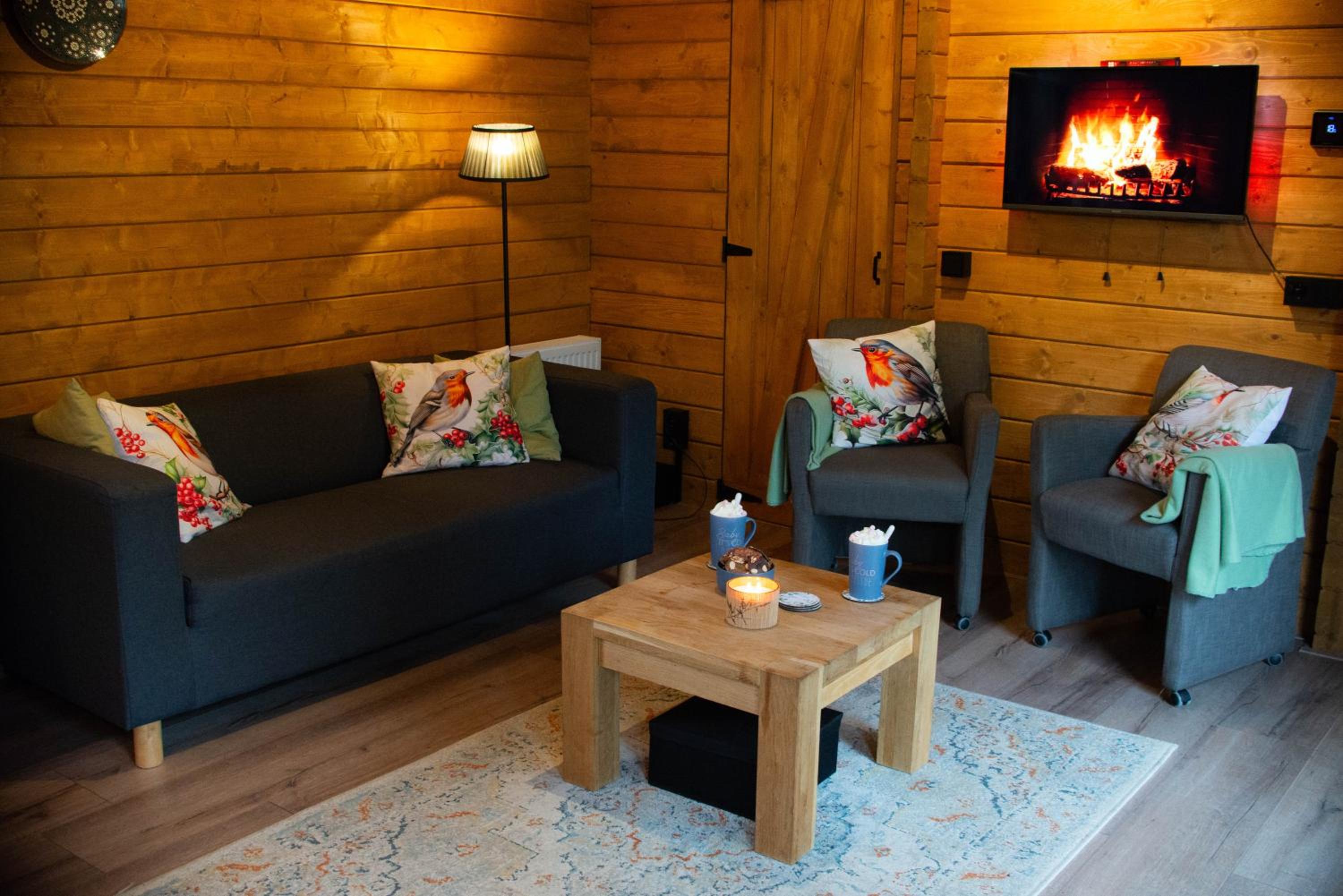 Charmant, gezellig en knus 5p chalet op Veluwe naast Sauna Drome