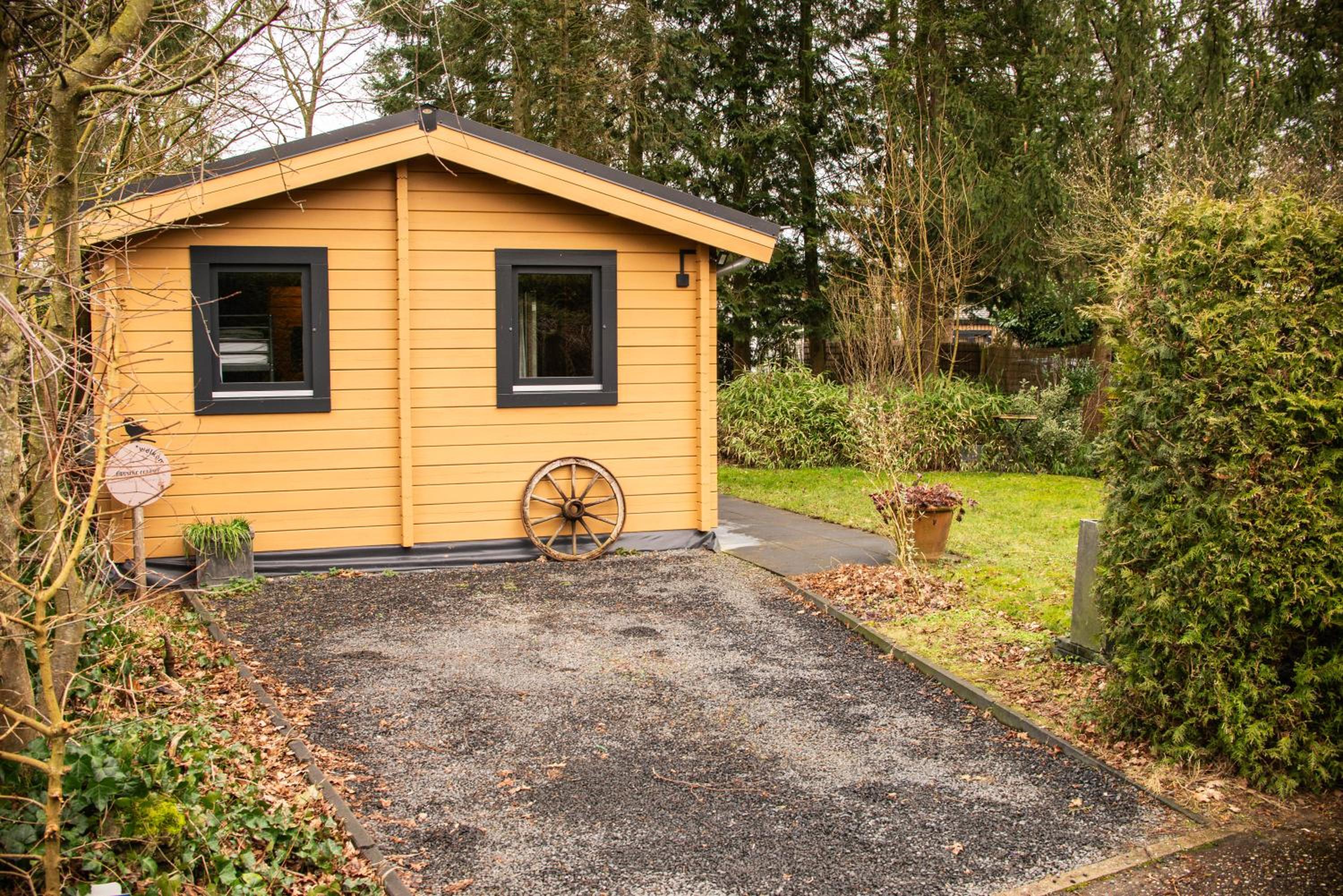 Charmant, gezellig en knus 5p chalet op Veluwe naast Sauna Drome