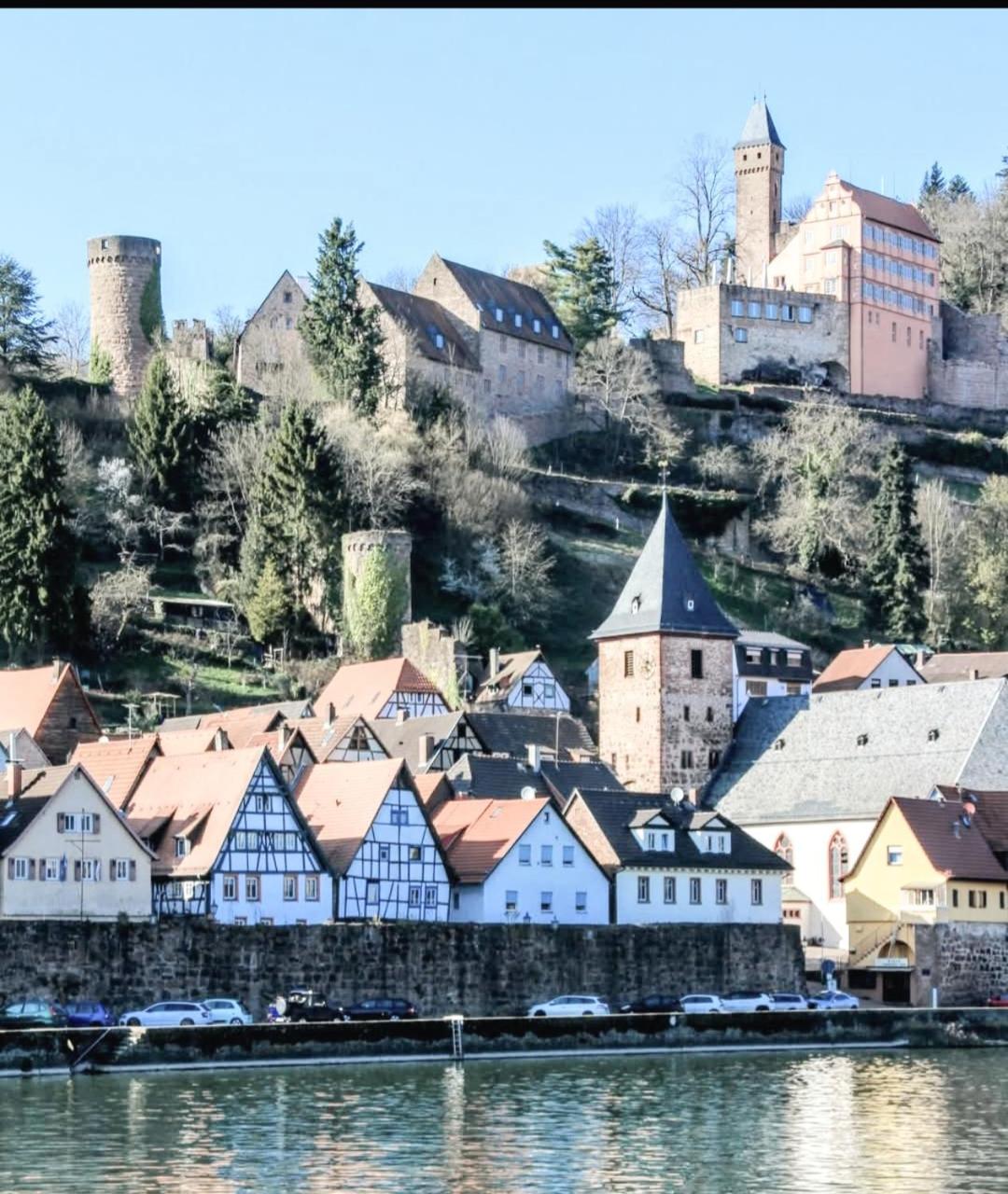 Altstadthäuschen mit charm , nähe Heidelberg castle, Neckarufer